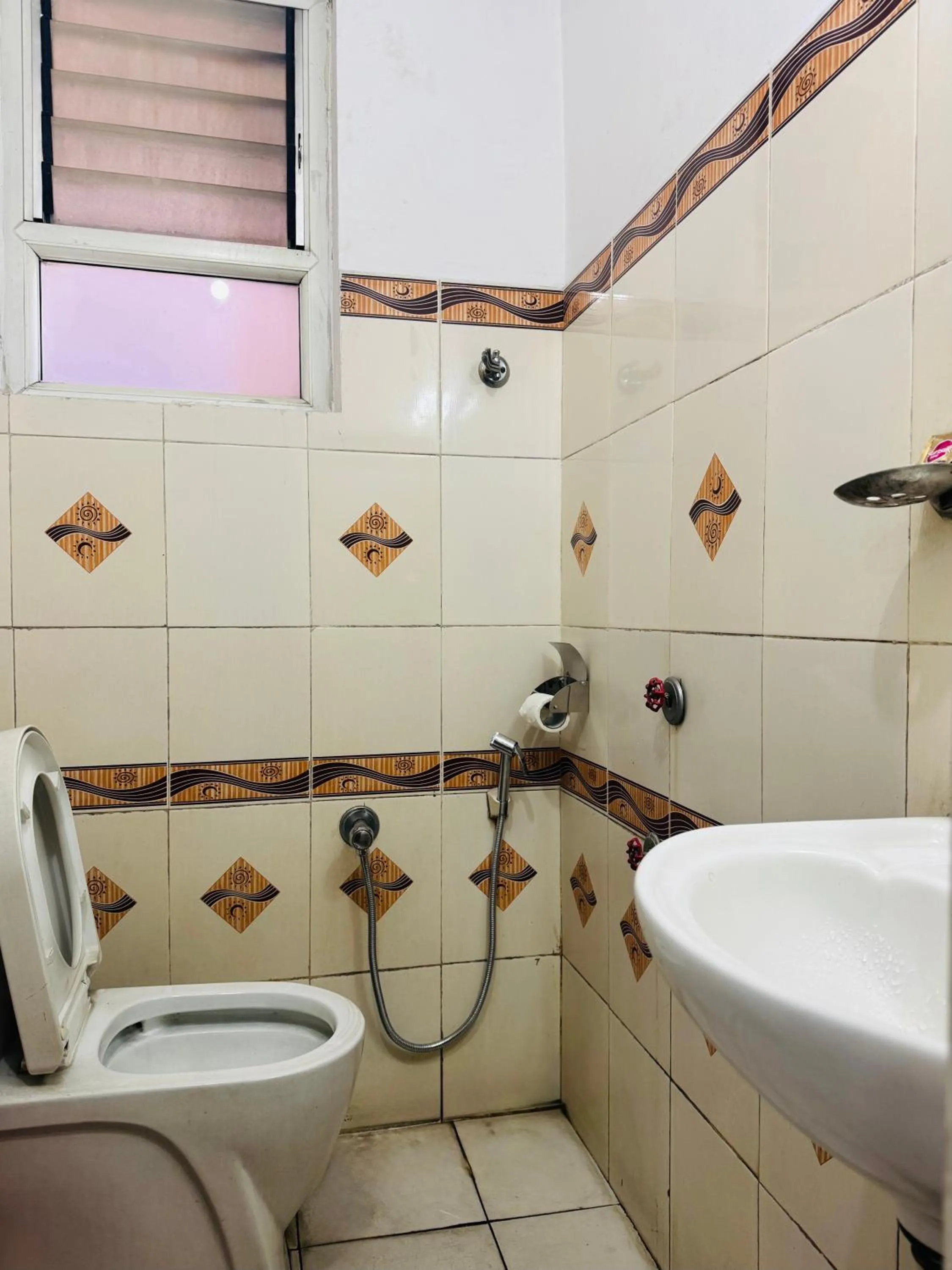 Shower in Om Mandakini Hotel