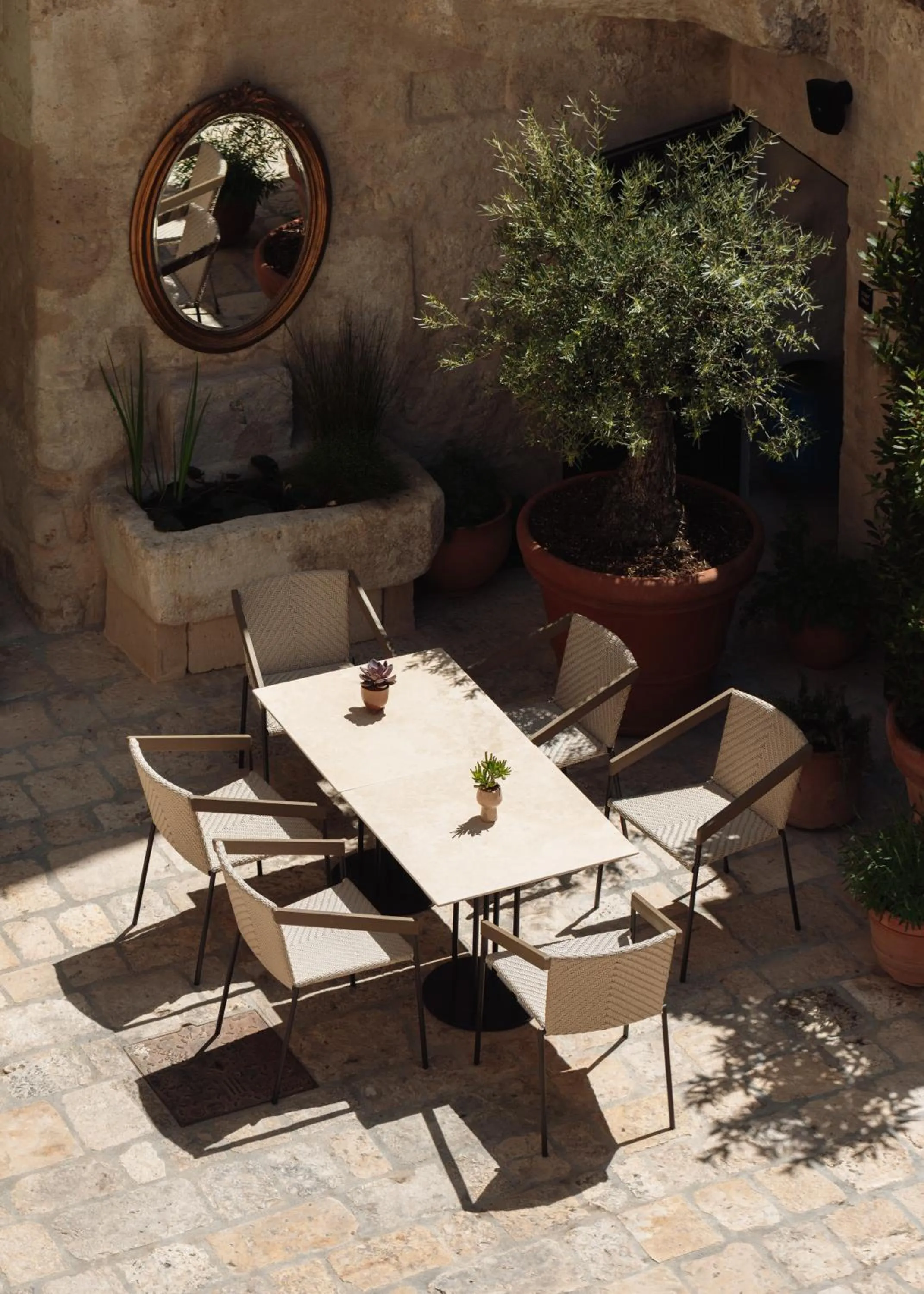 Dining area in Vetera Matera