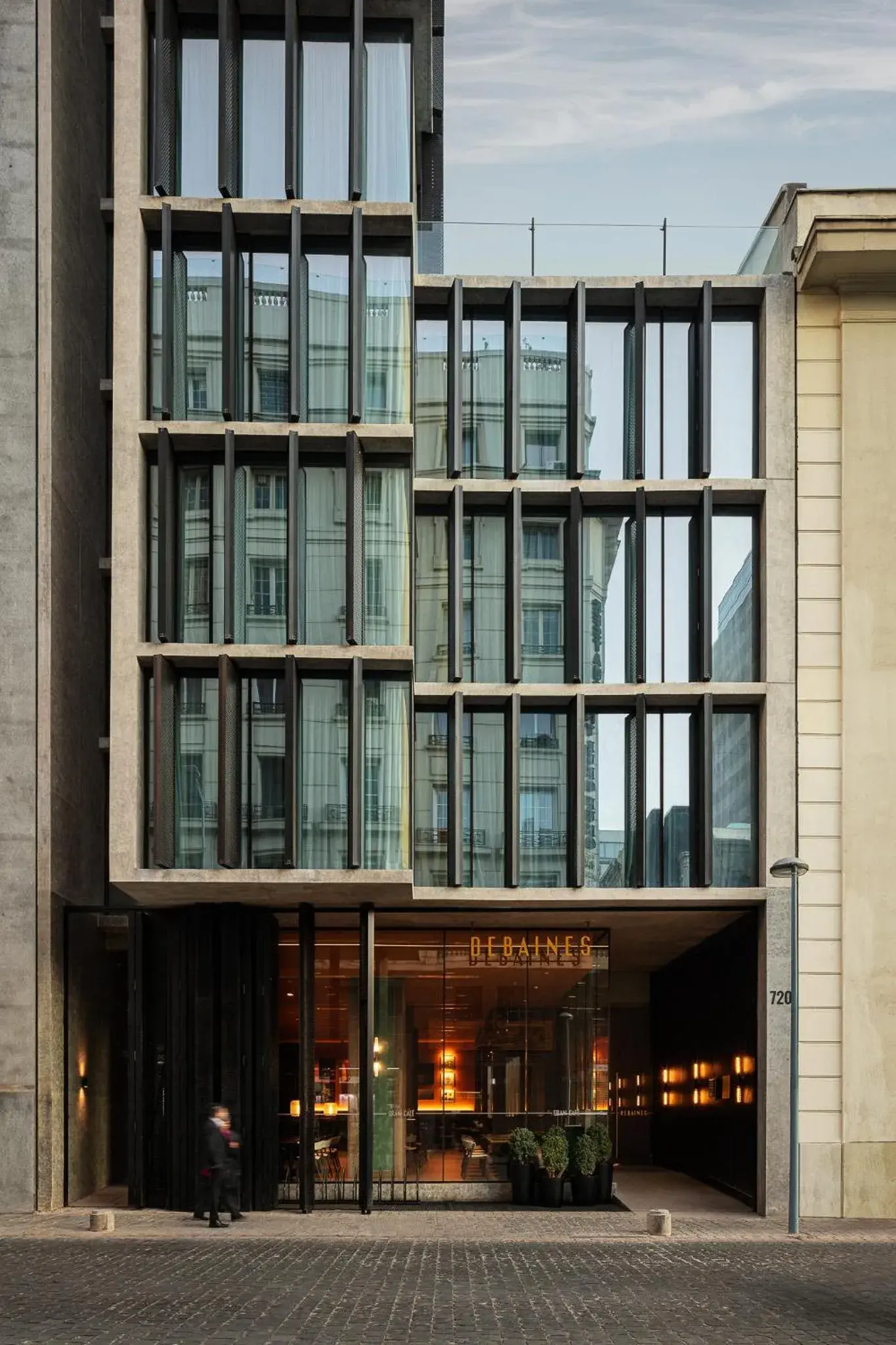 Property building in Debaines Hotel Santiago Property building in Debaines Hotel Santiago