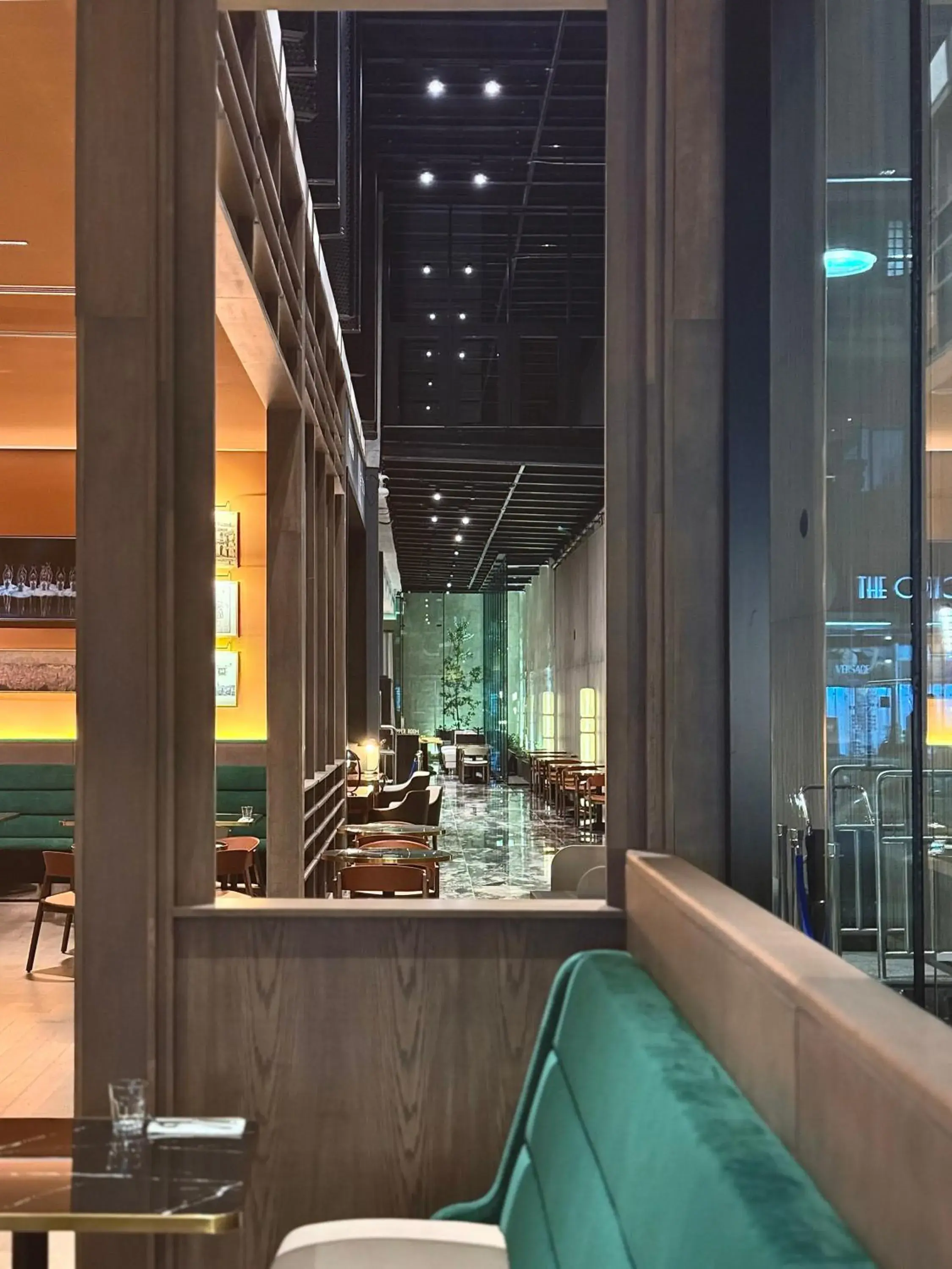 Lobby or reception in Debaines Hotel Santiago Lobby or reception in Debaines Hotel Santiago