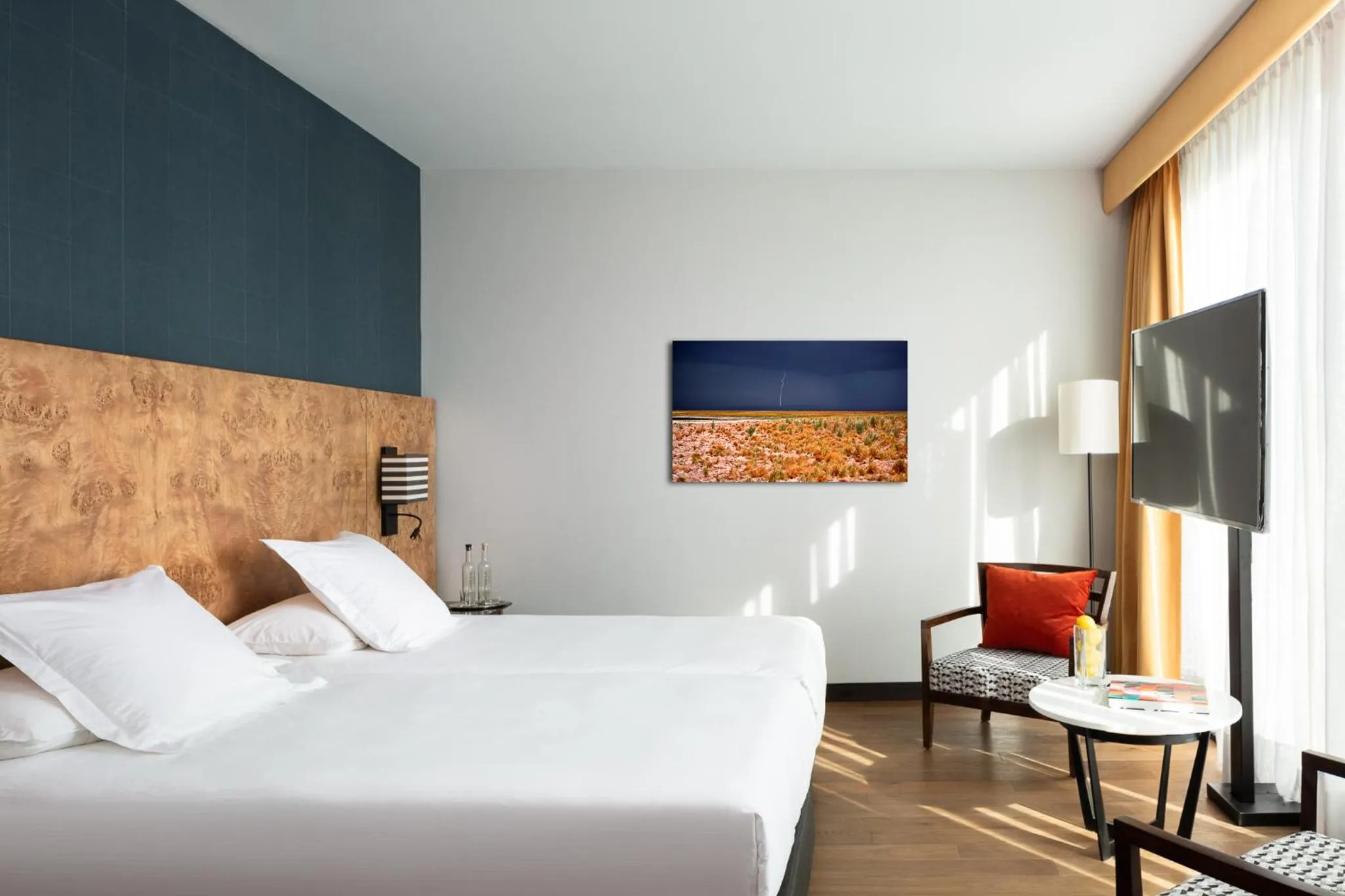 Bed in Debaines Hotel Santiago