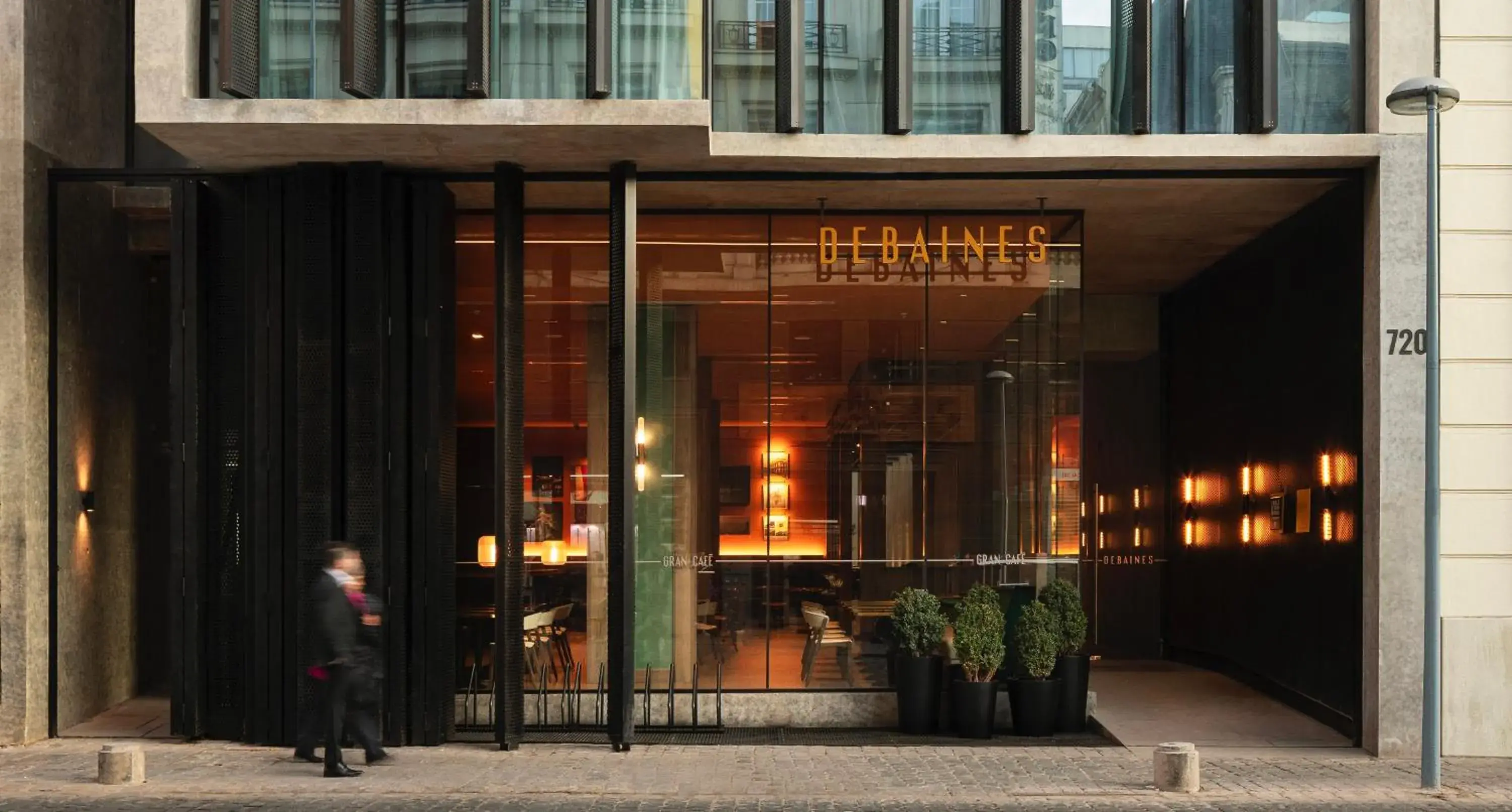 Property building in Debaines Hotel Santiago Property building in Debaines Hotel Santiago