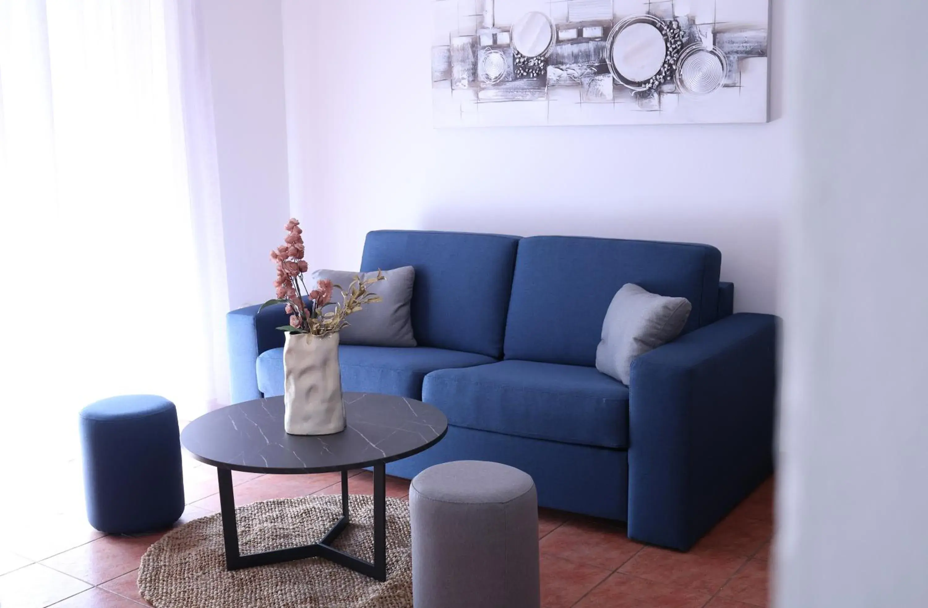 Living room in Artena Hotel Living room in Artena Hotel