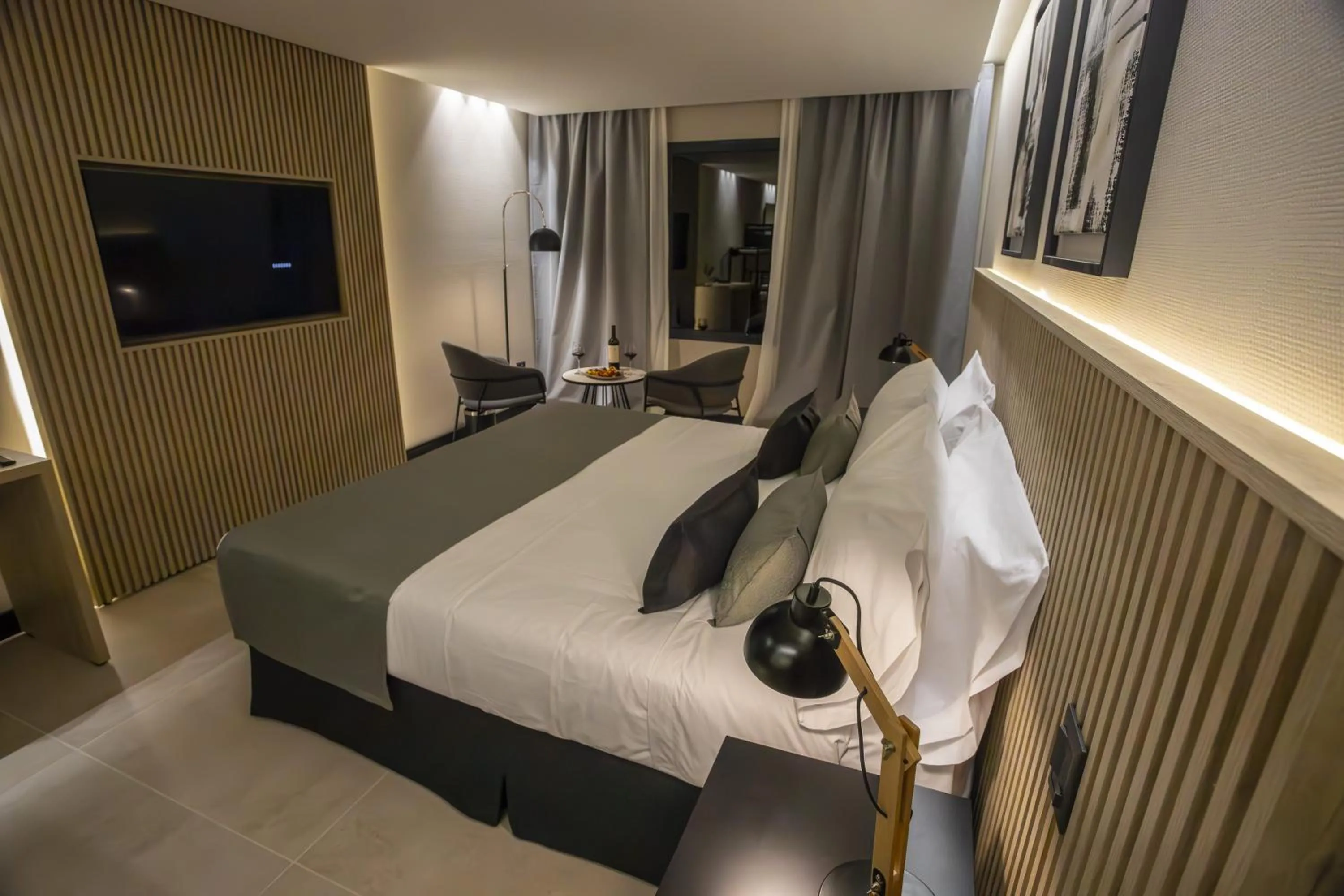 Bed in Mabra Suites