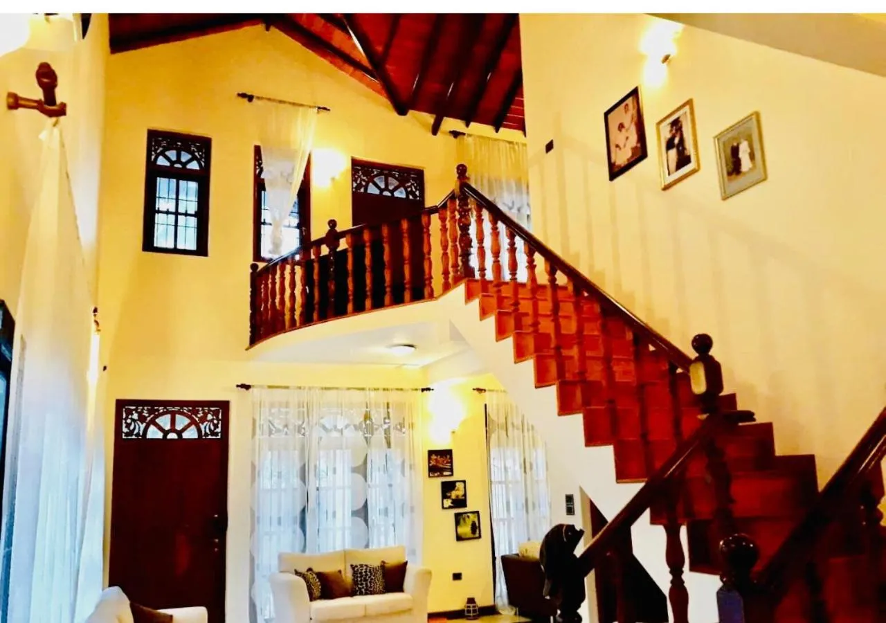 Living room in Ama Villa Negombo