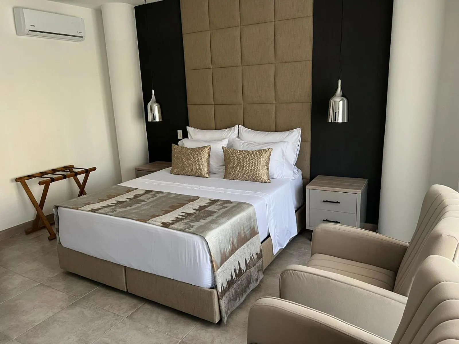 Bed in Hotel 45 Park