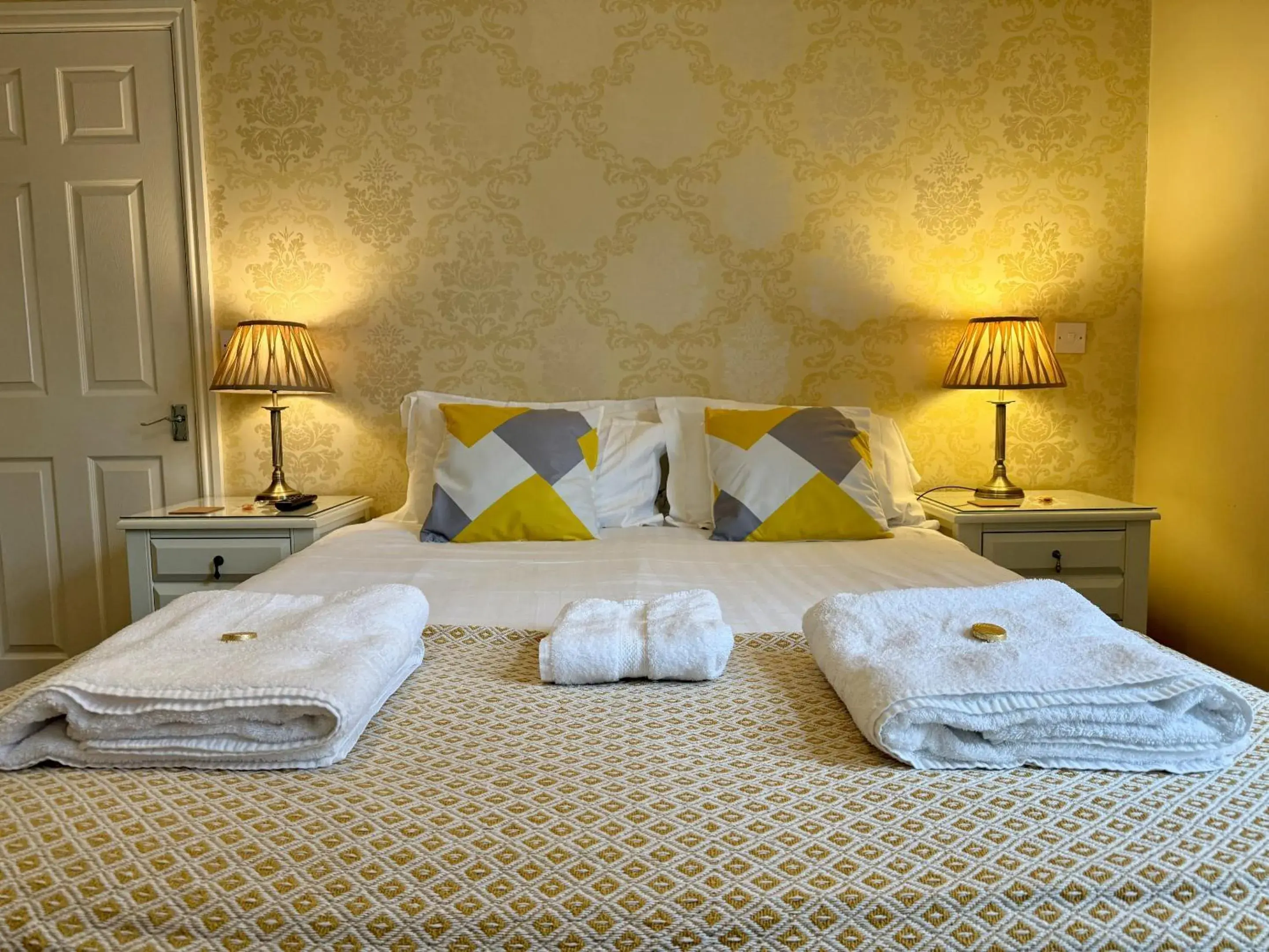 Bedroom, Bed in The Crescent Guest House Bedroom, Bed in The Crescent Guest House