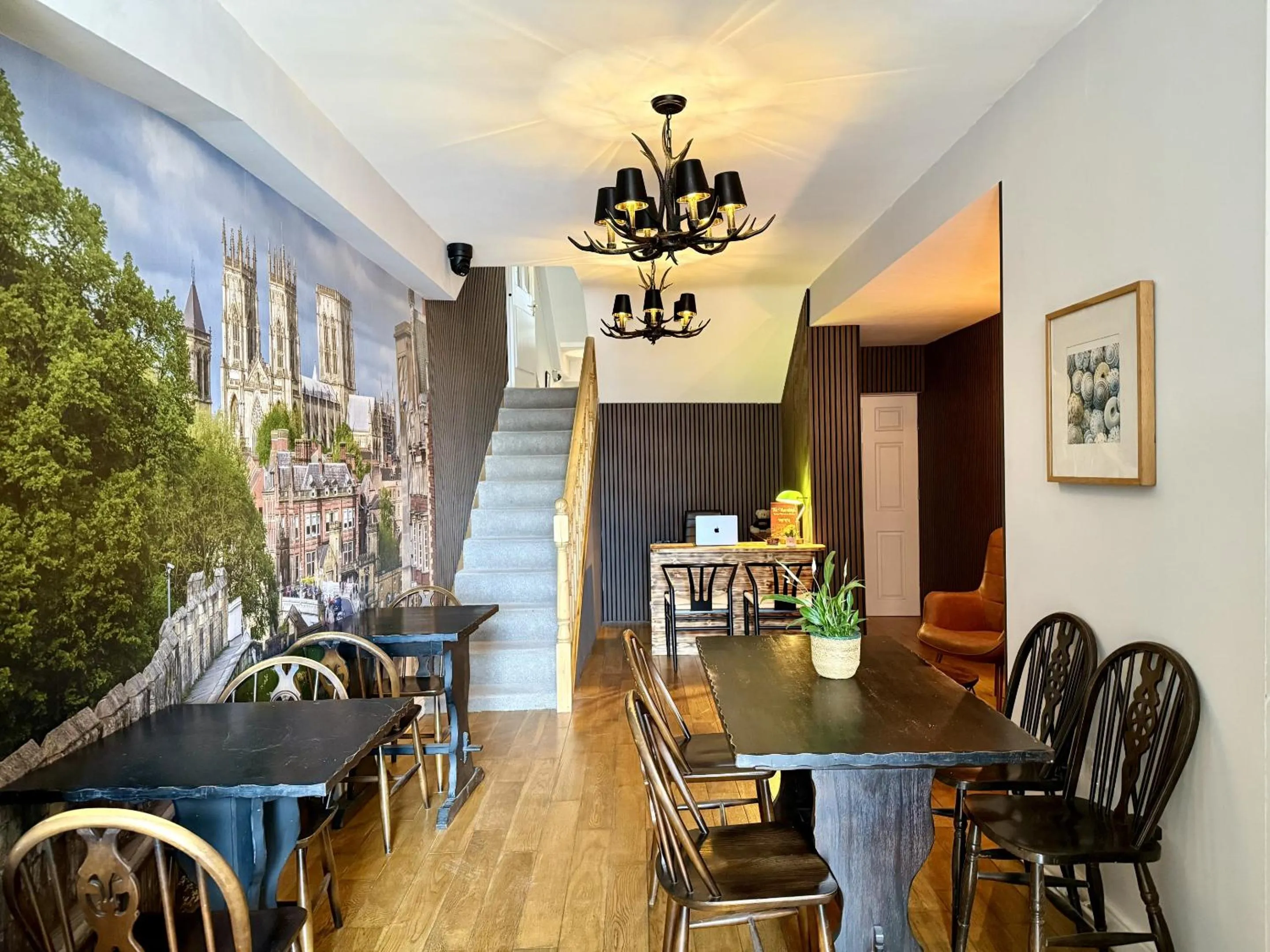 Dining area in The Crescent Guest House