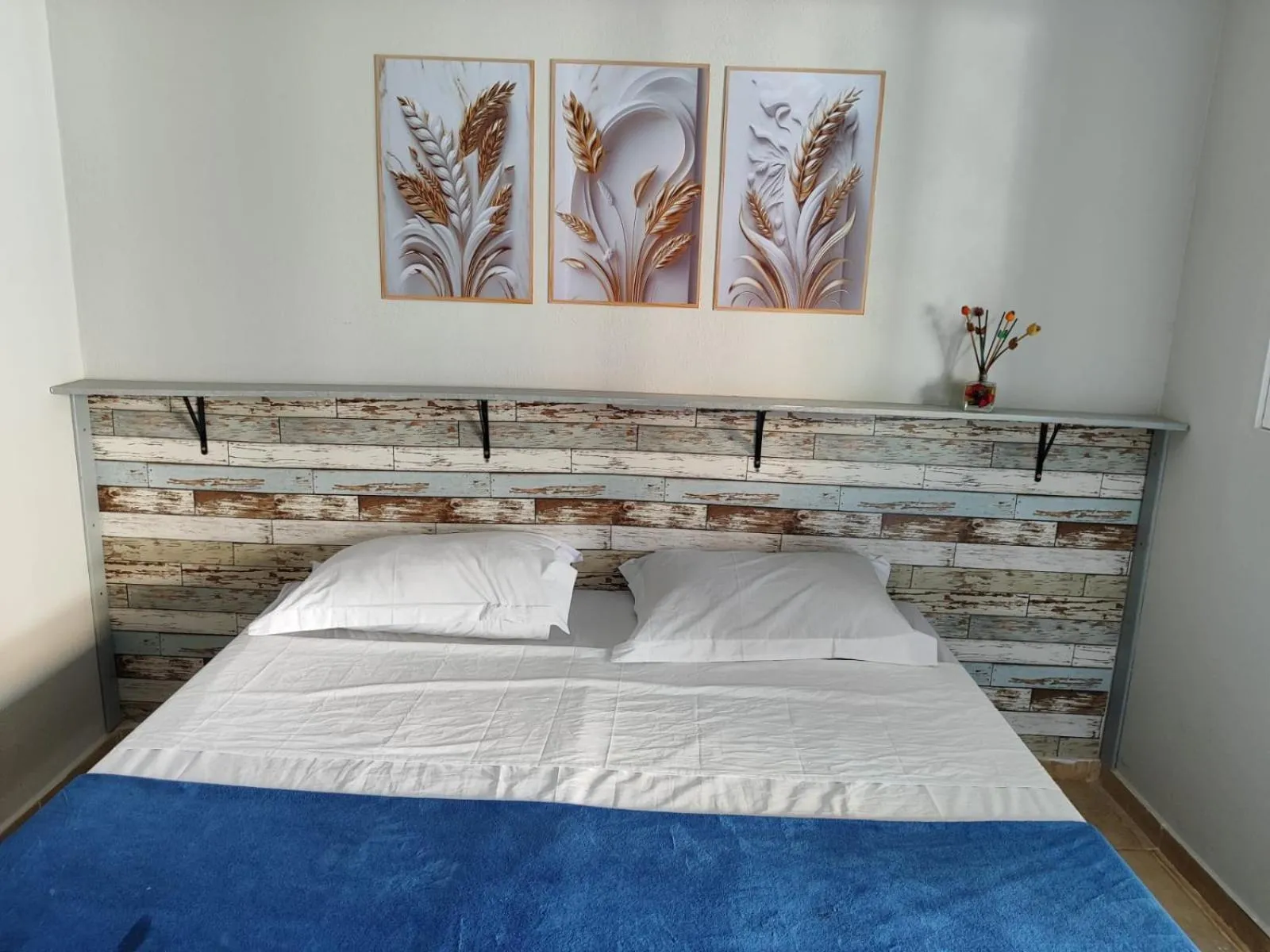 Bed in Pousada Marcatto