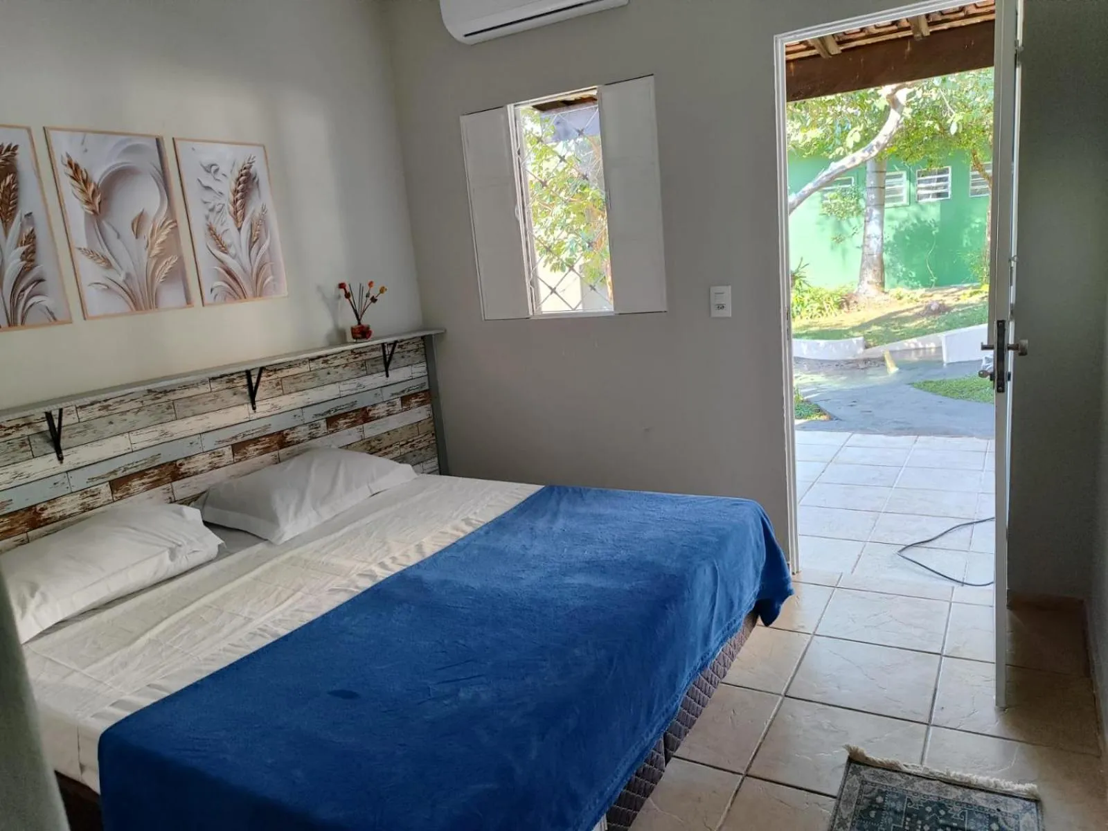 Bed in Pousada Marcatto