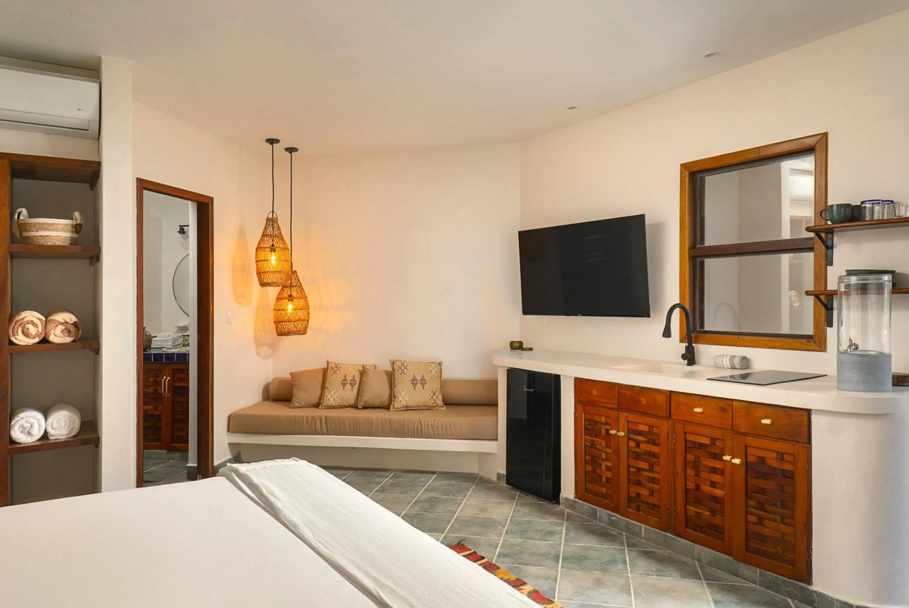 TV and multimedia, Bed in Mantaray Tulum