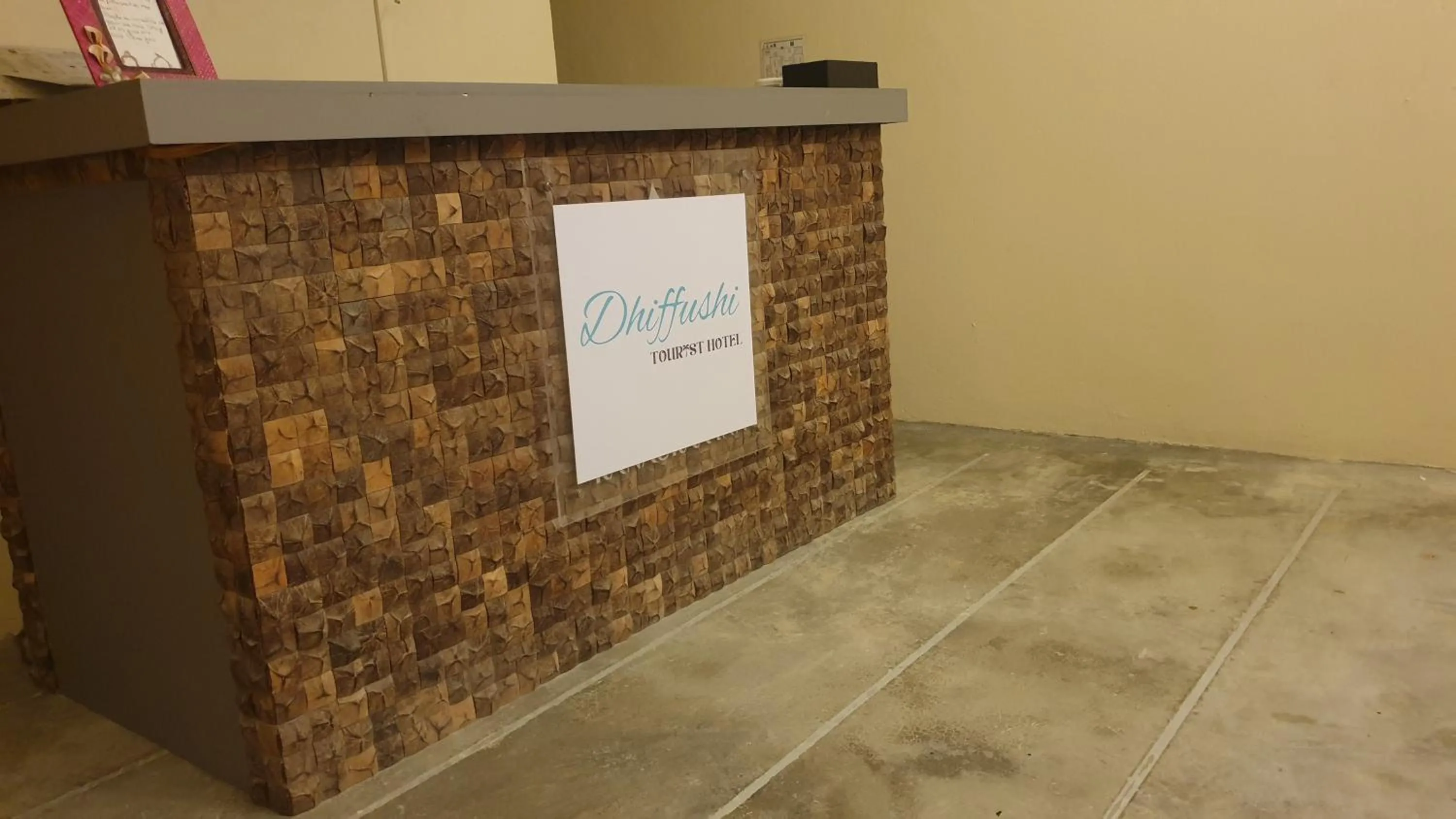 Lobby or reception in Dhiffushi Tourist Hotel