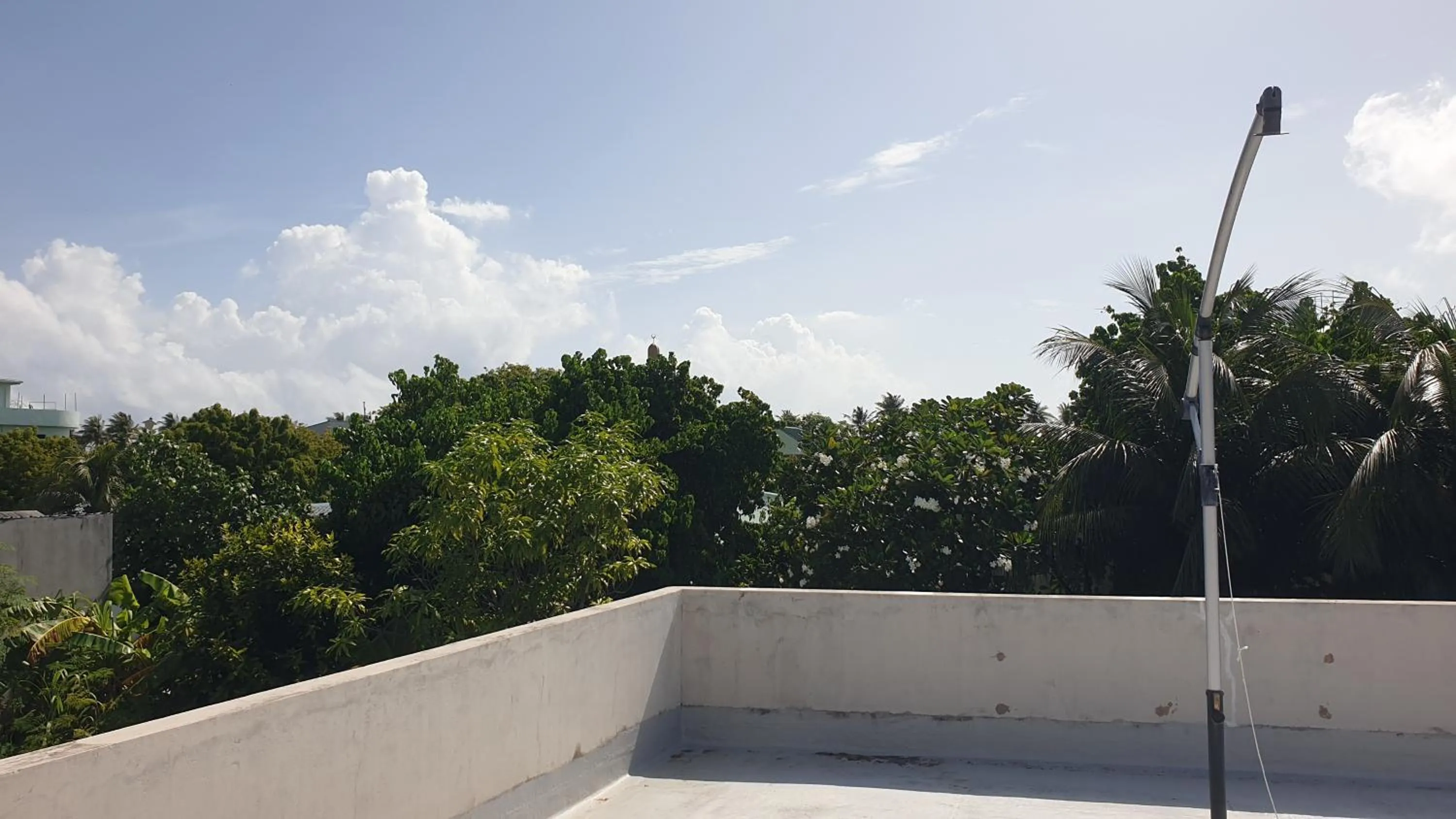 Balcony/Terrace in Dhiffushi Tourist Hotel