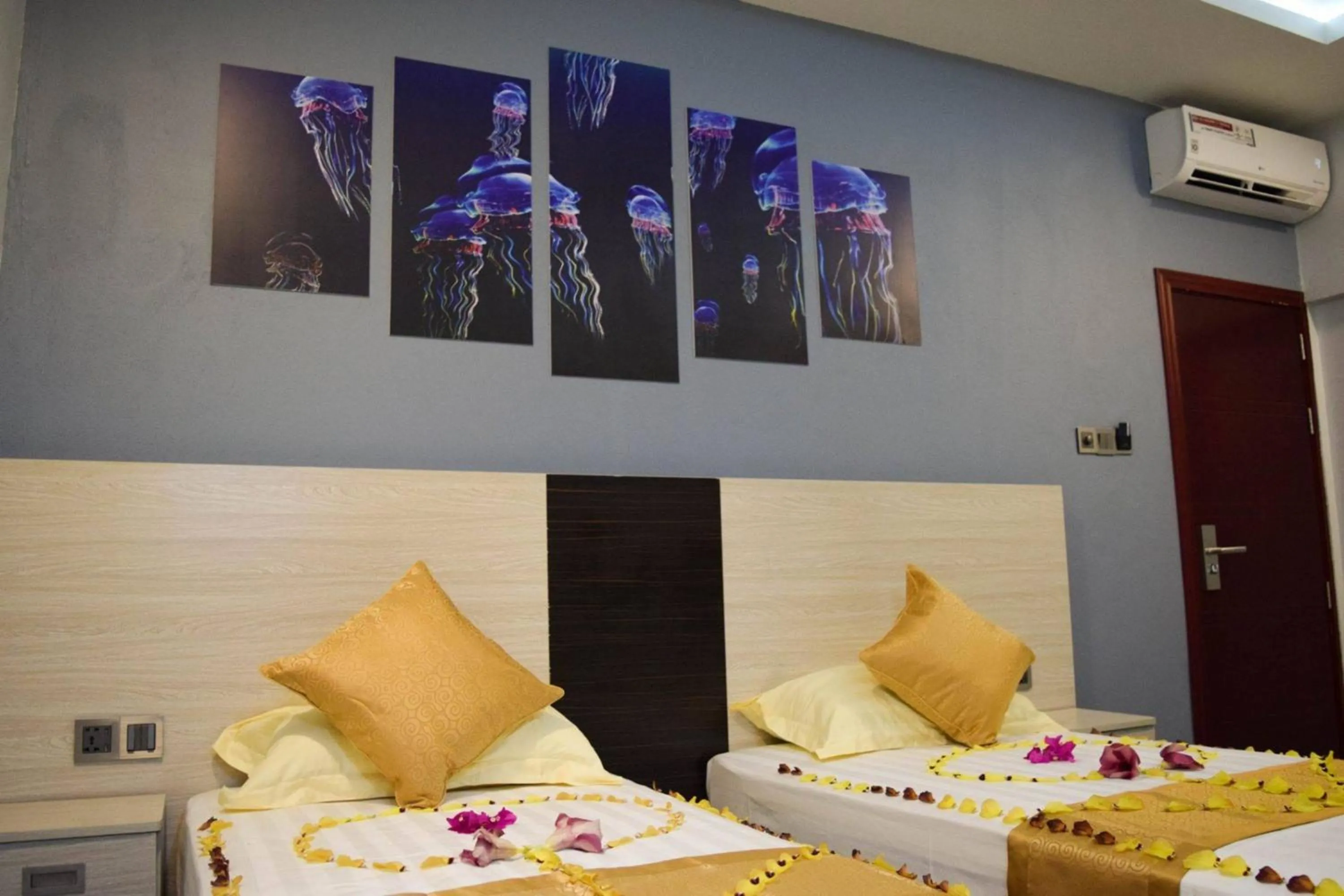 Photo of the whole room in Dhiffushi Tourist Hotel