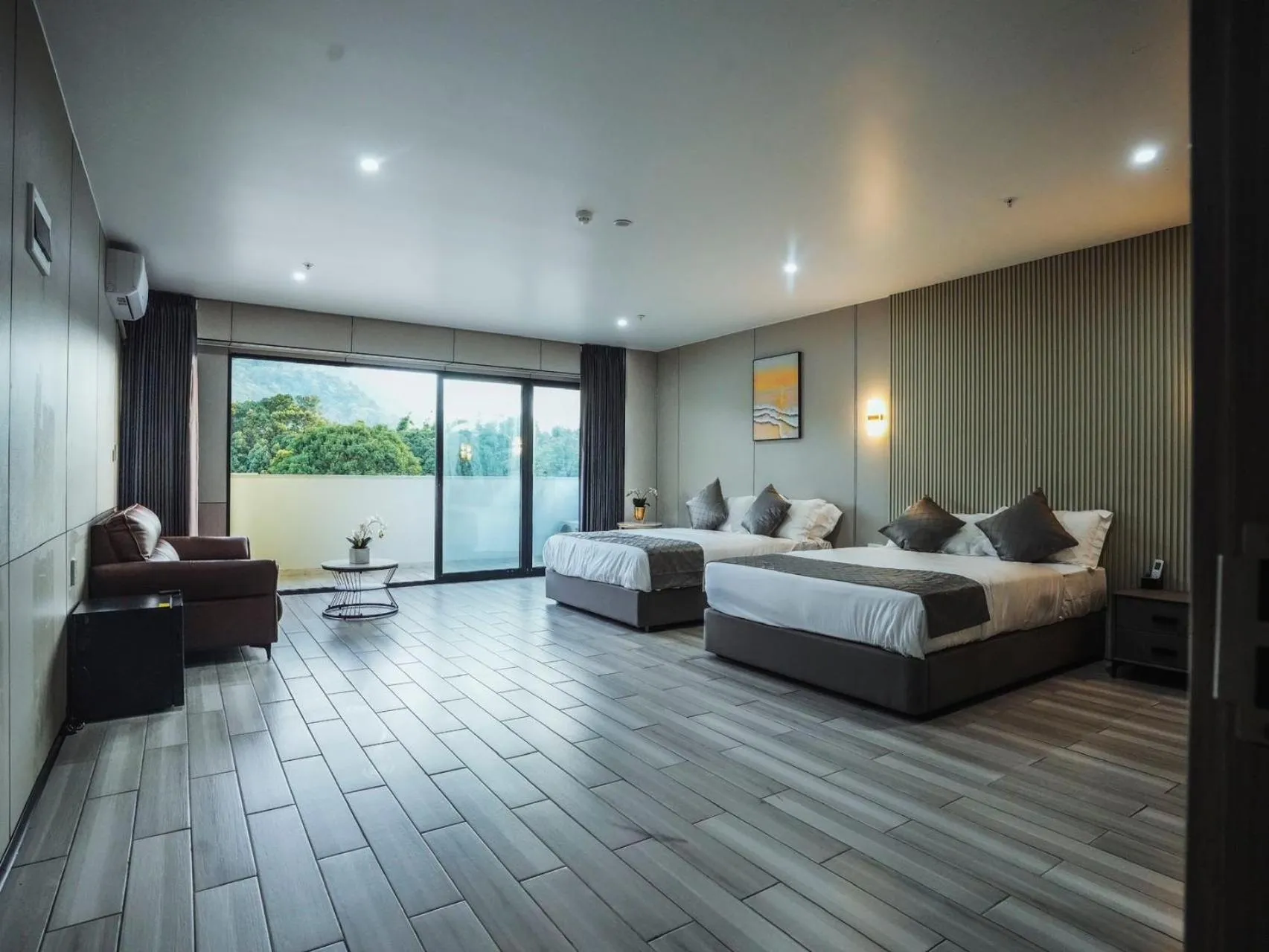 Bed in Taufusi Hotel