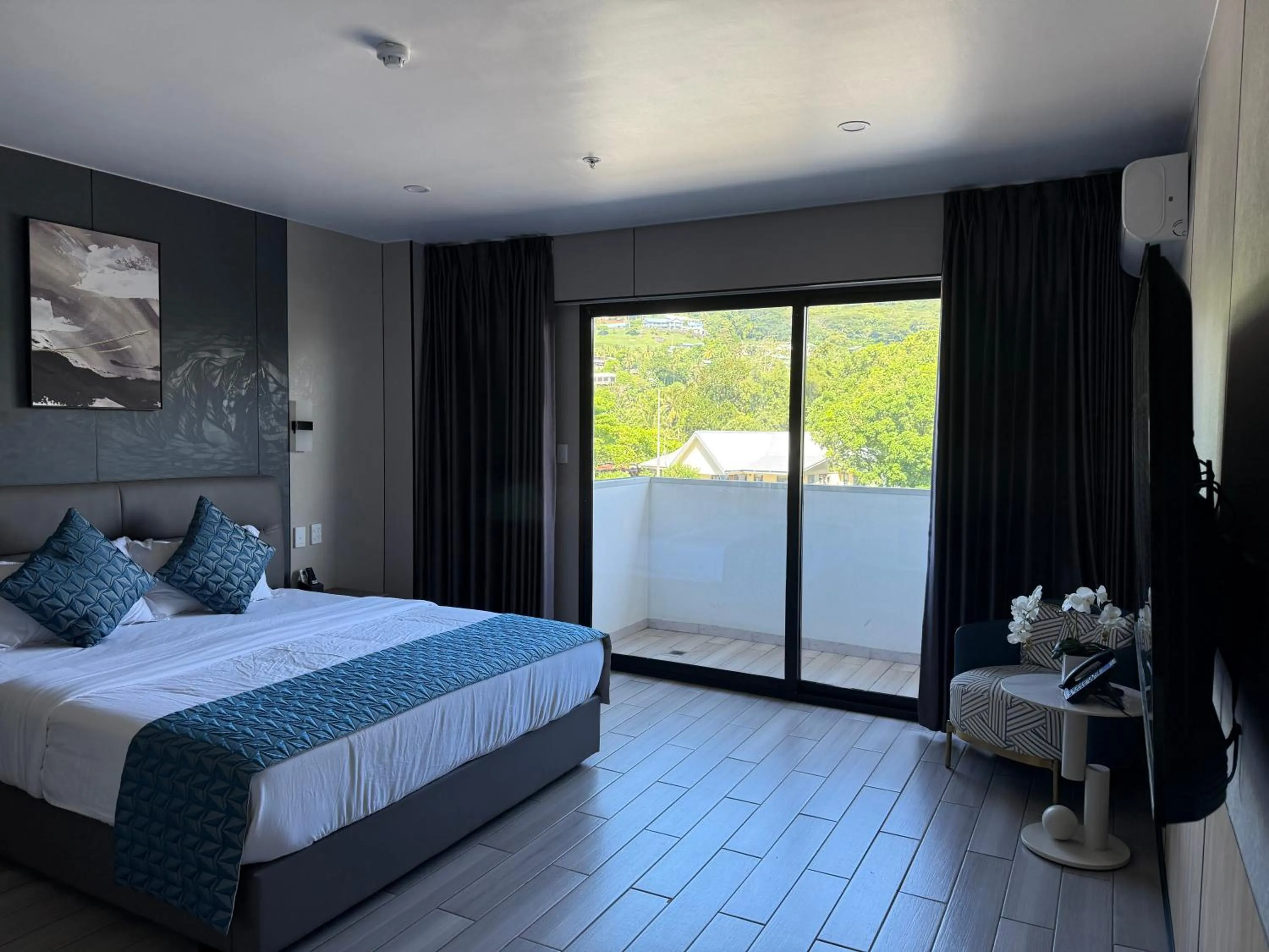 Bed in Taufusi Hotel