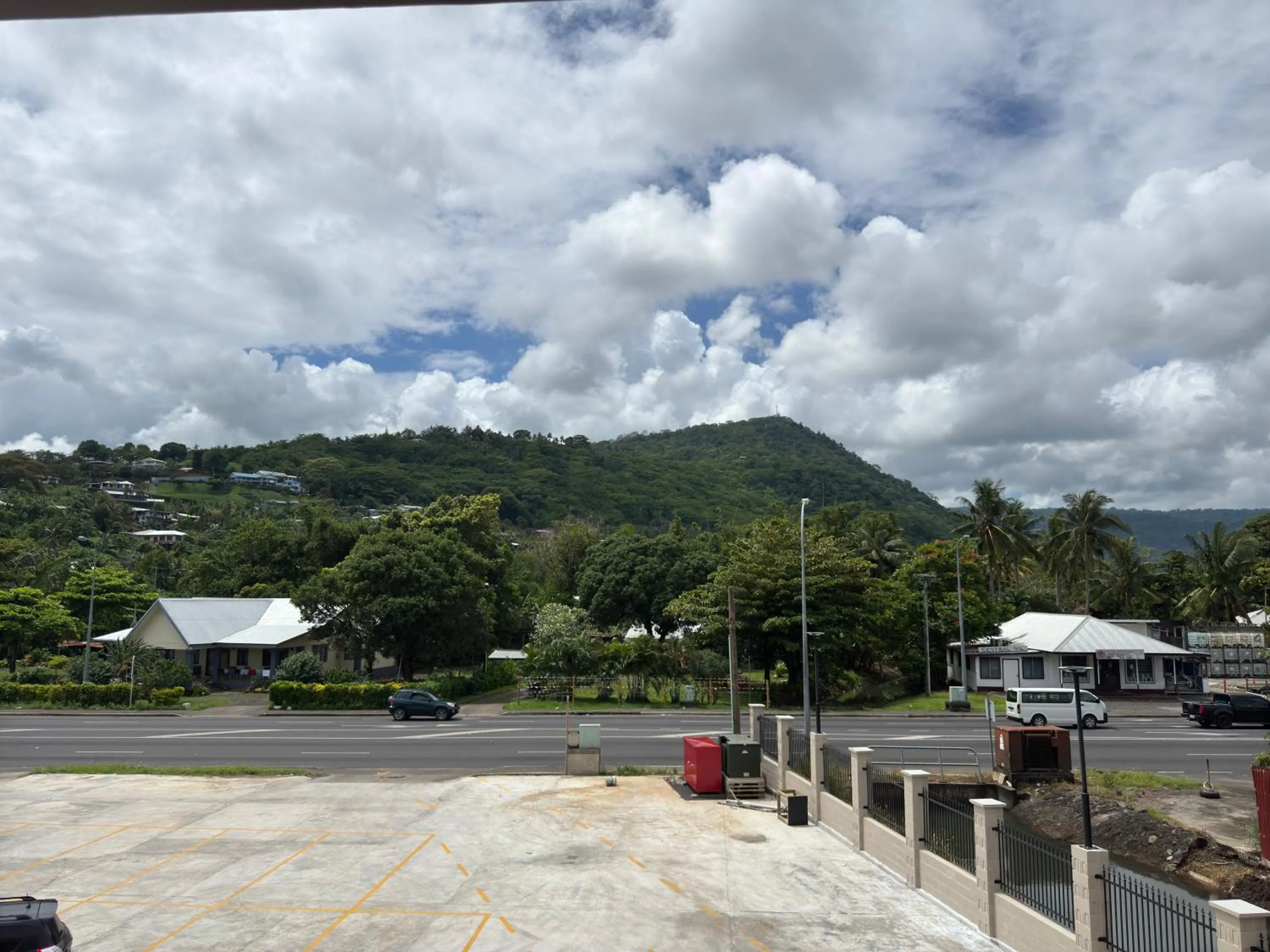 Mountain view in Taufusi Hotel