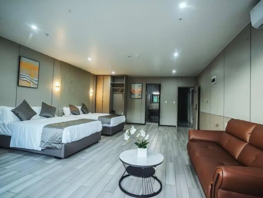 Bed in Taufusi Hotel