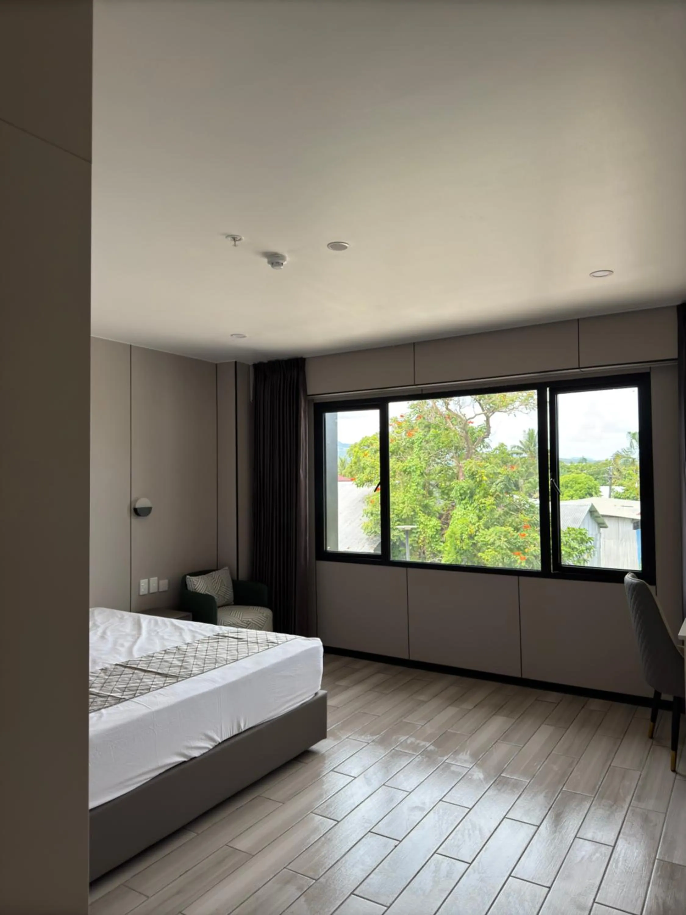 Bed in Taufusi Hotel