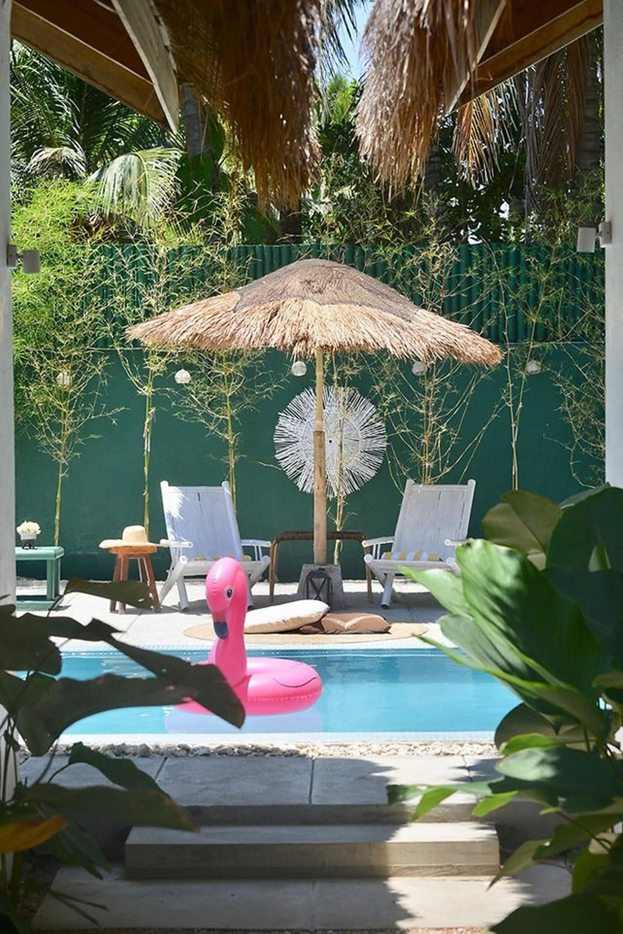 Swimming pool in Sirom Beach House