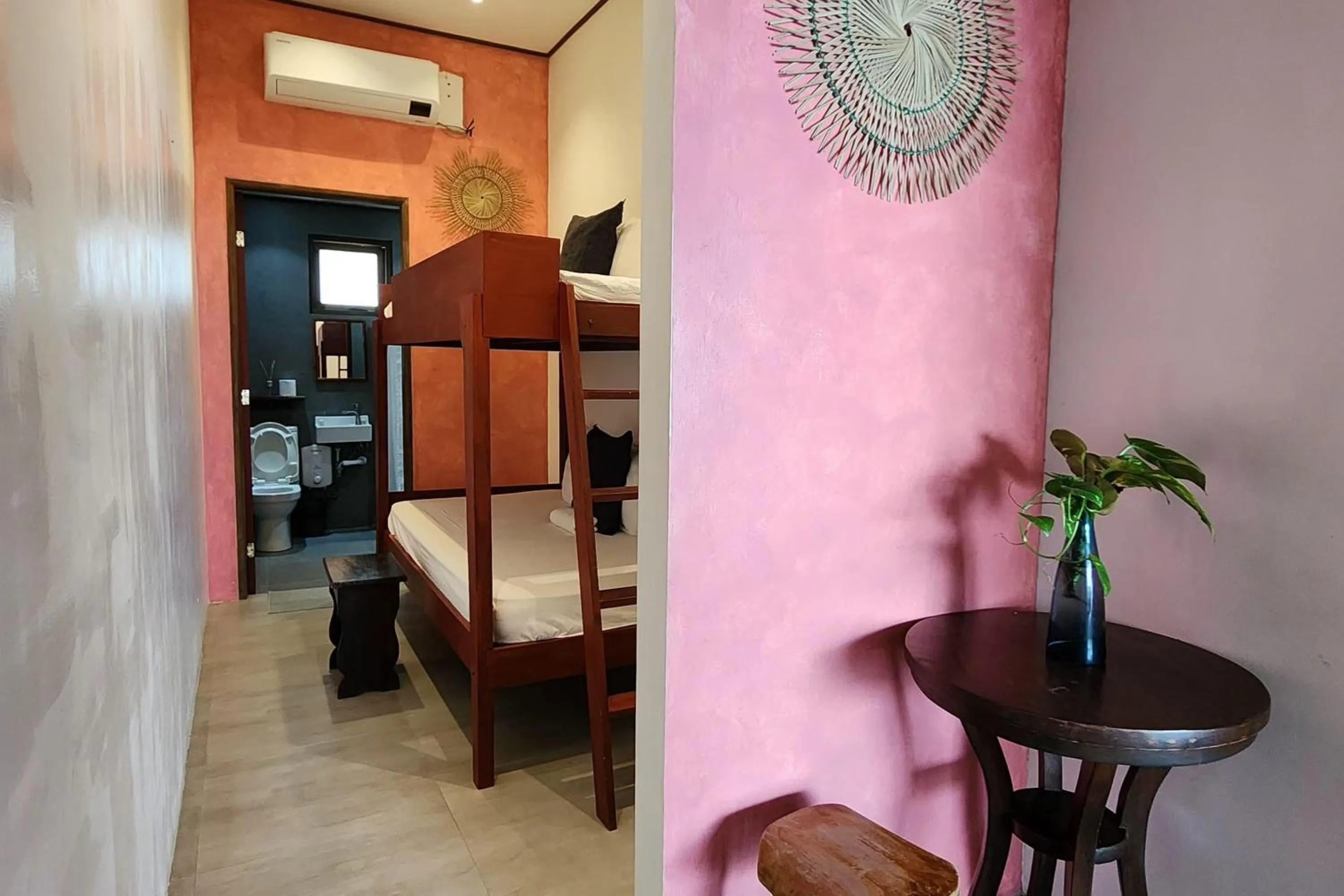 Bed in Sirom Beach House