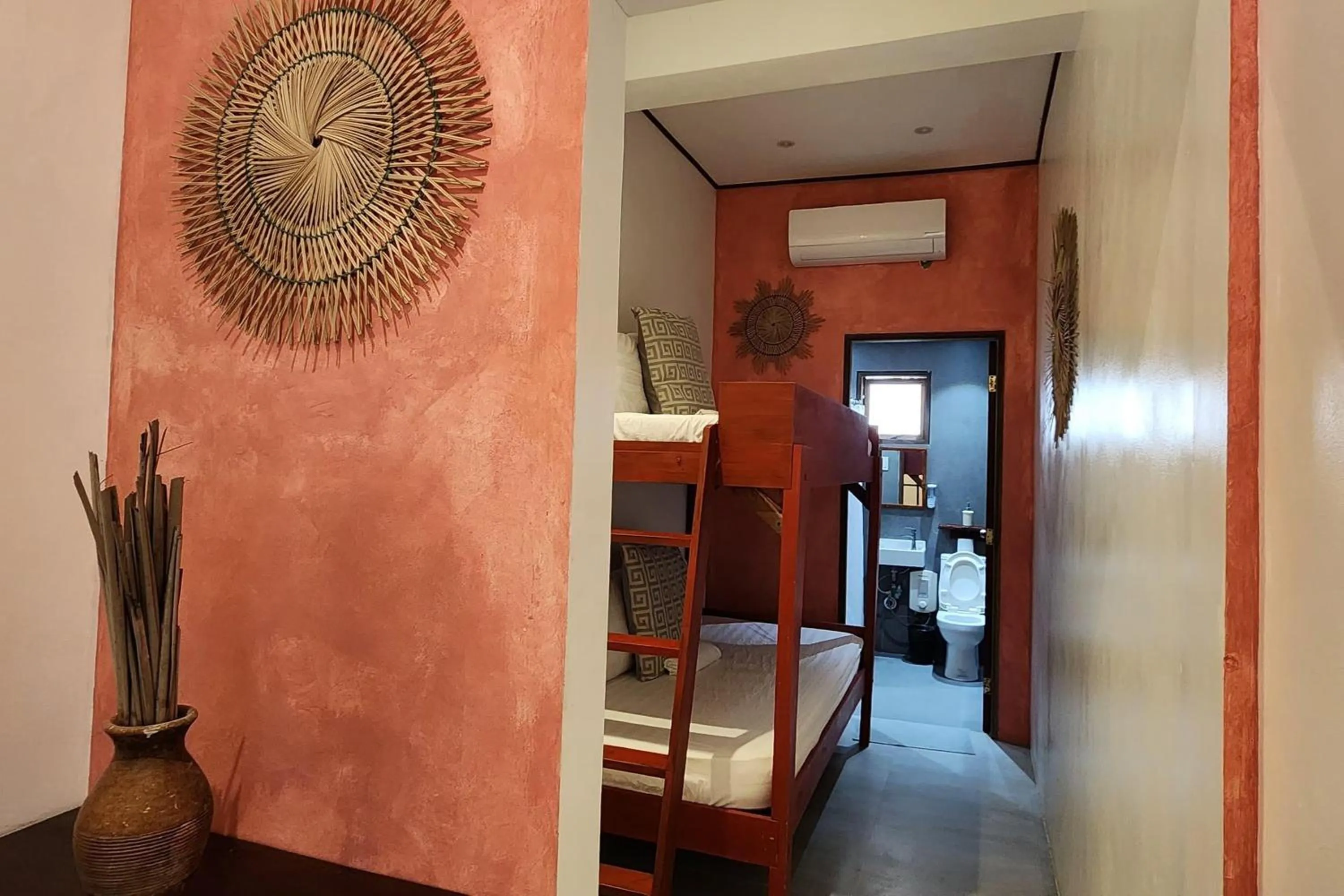 Bed in Sirom Beach House