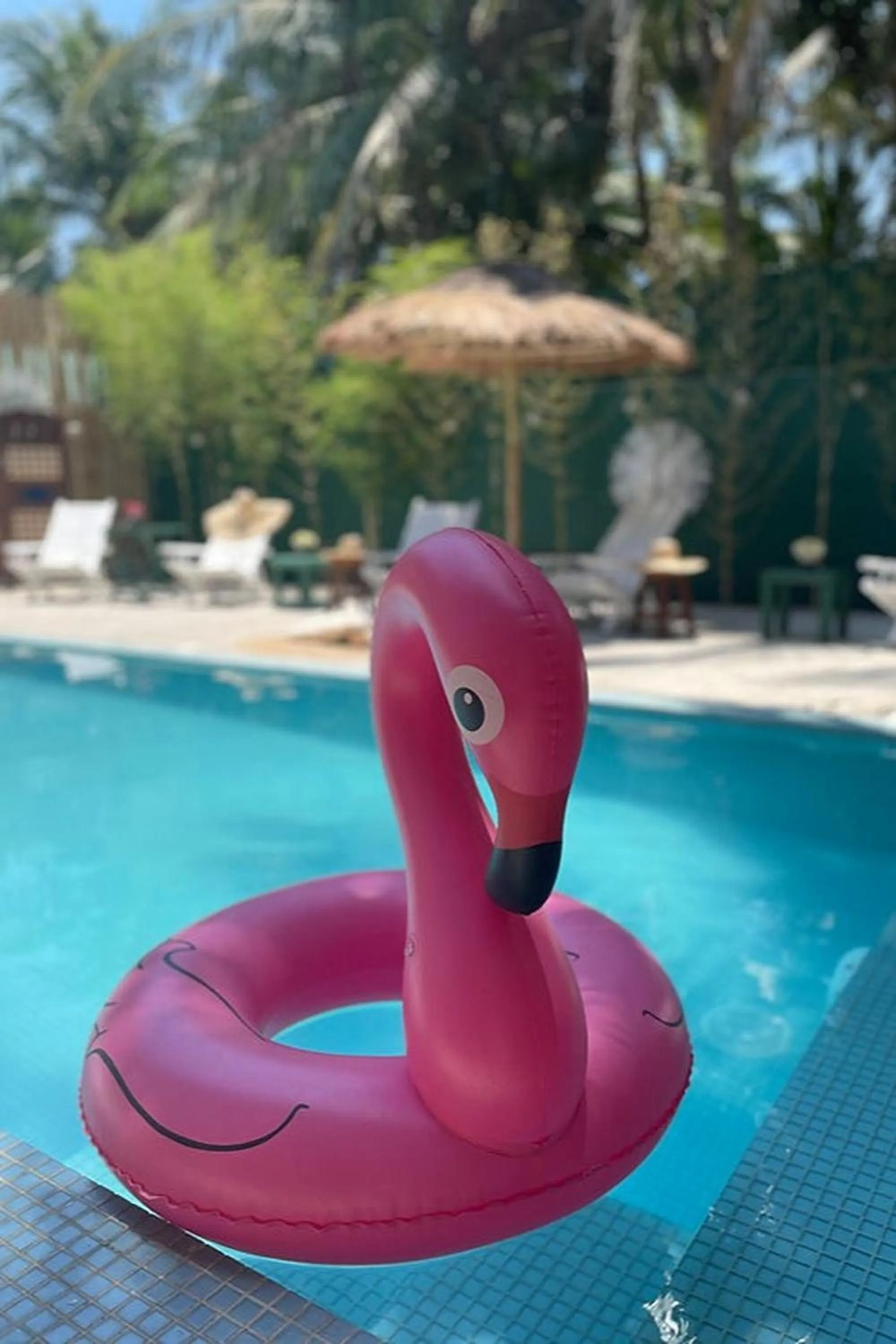 Swimming pool in Sirom Beach House