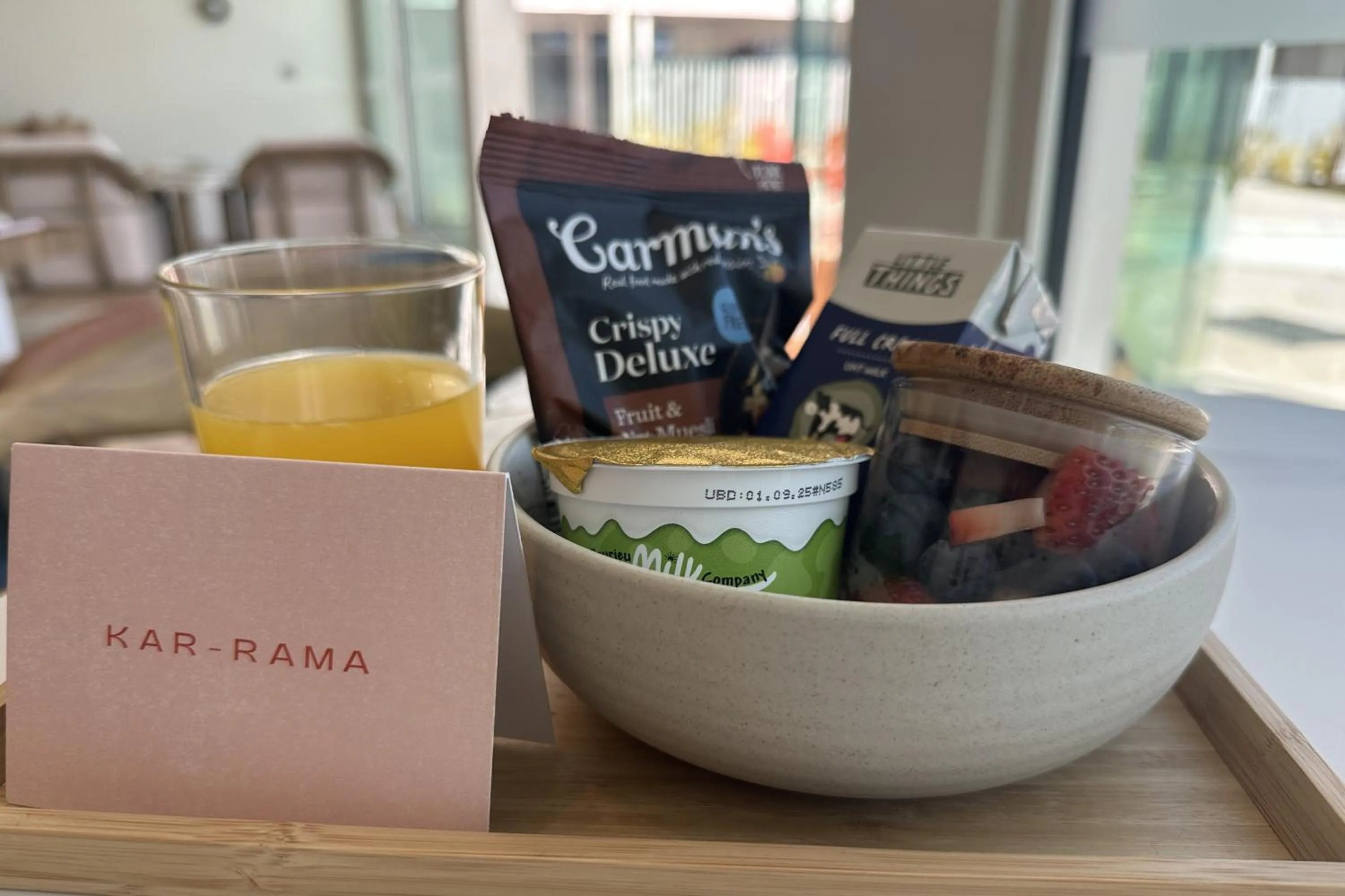 Breakfast in Kar-Rama Hotel