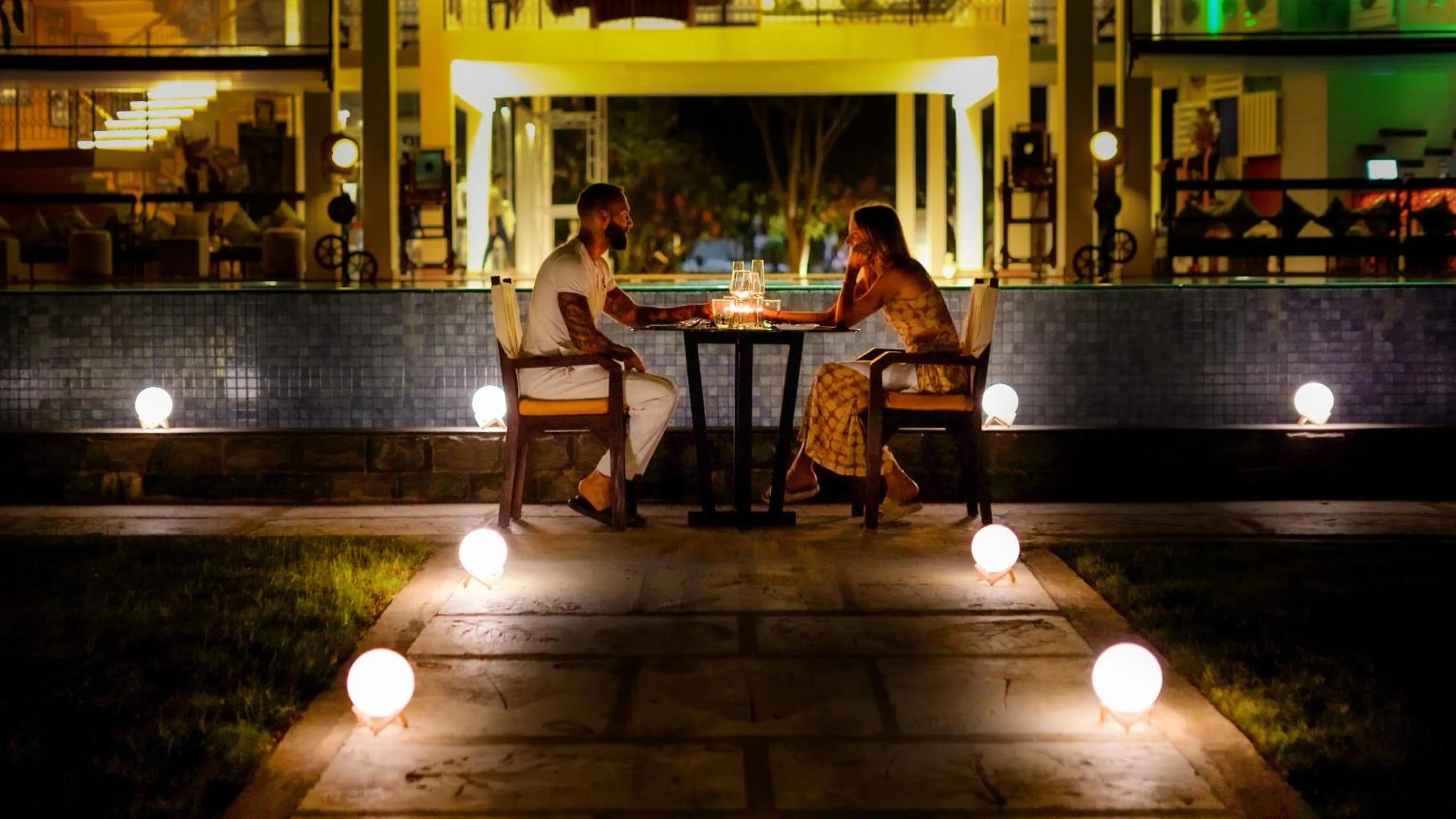 Dining area in Amba Yaalu - Thema Collection "The first women-led hotel in Sri Lanka"