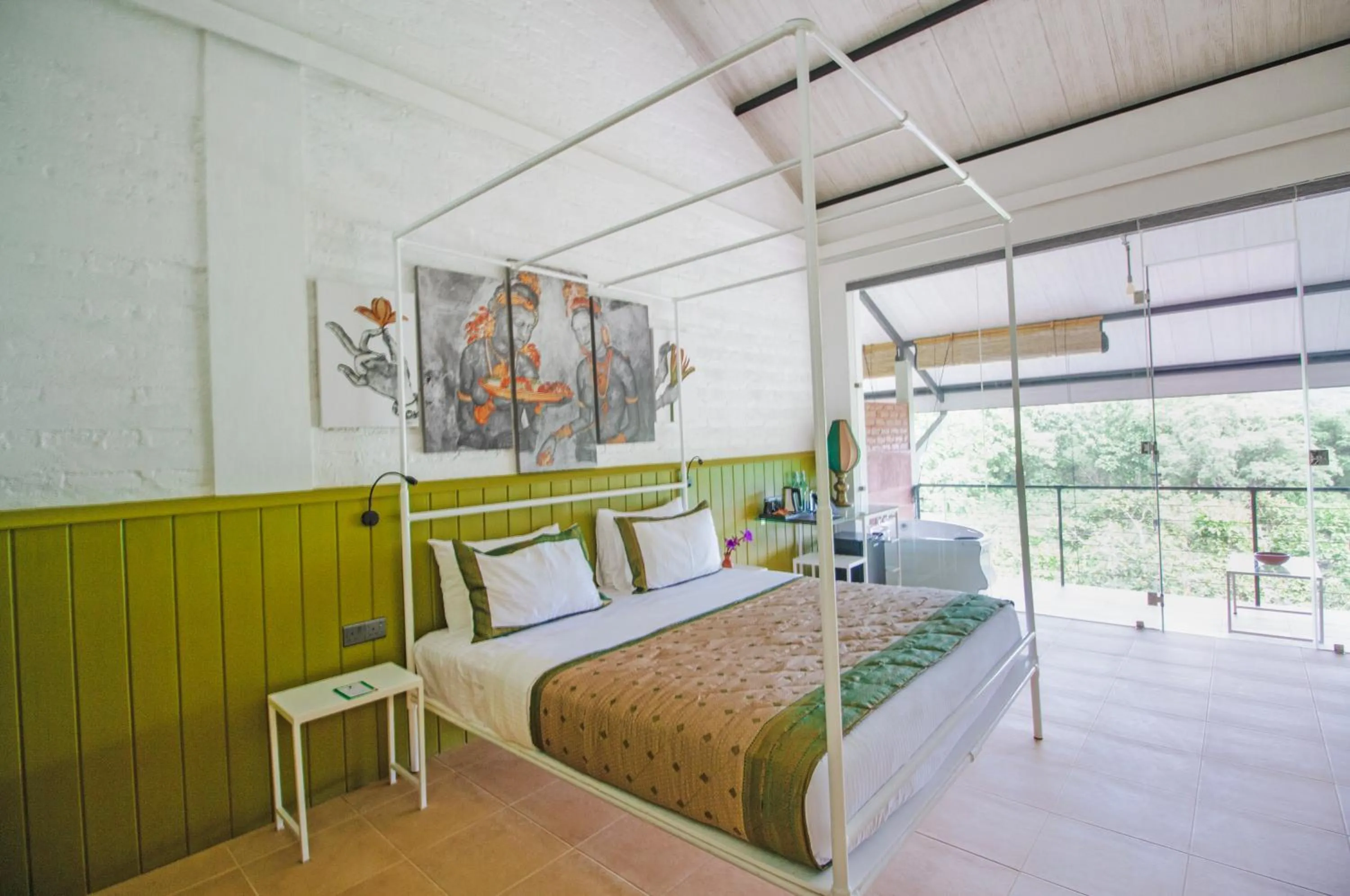 Bedroom, Bed in Amba Yaalu - Thema Collection "The first women-led hotel in Sri Lanka"