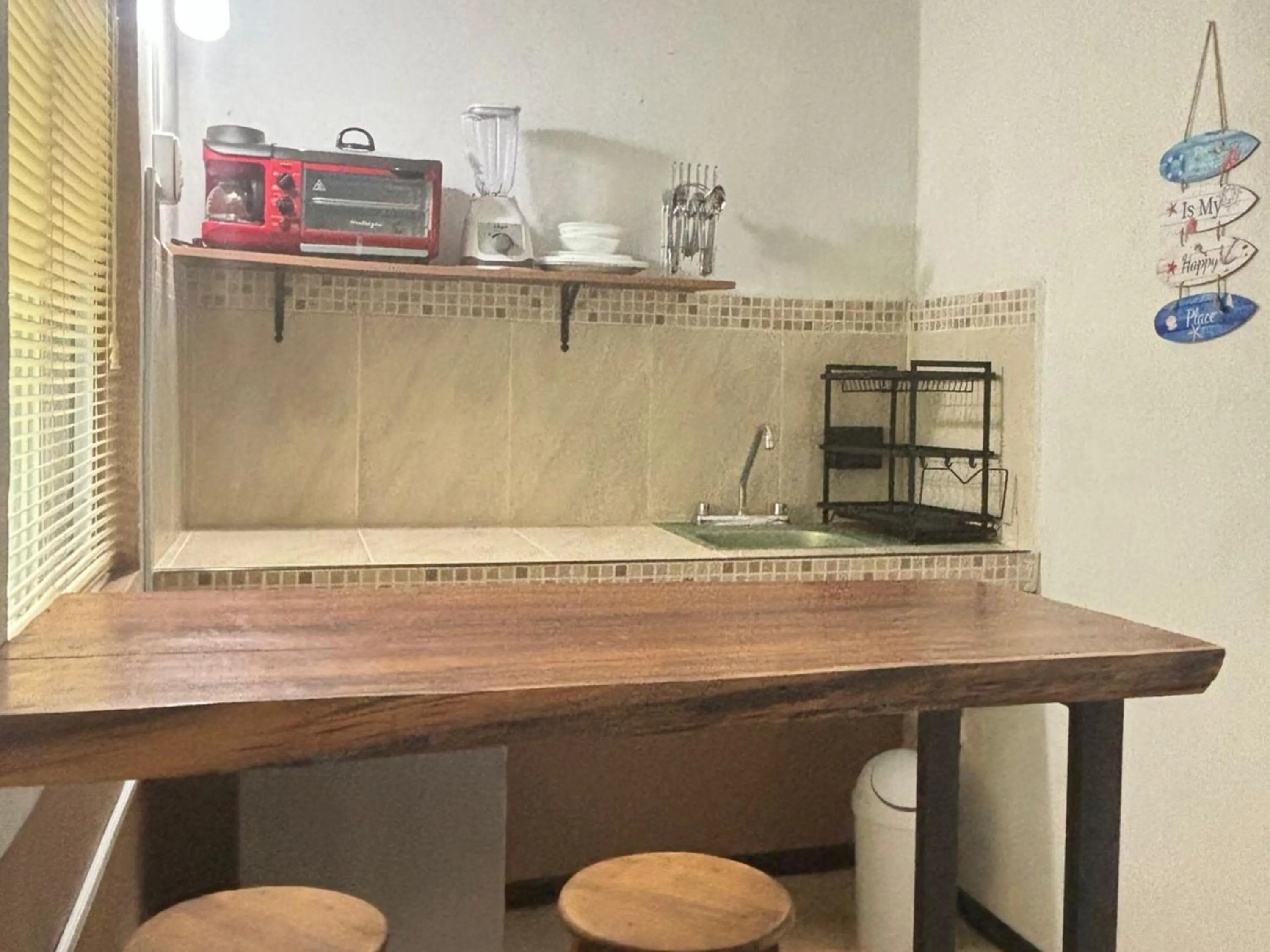 Kitchen or kitchenette in BACALAR INN Hotel