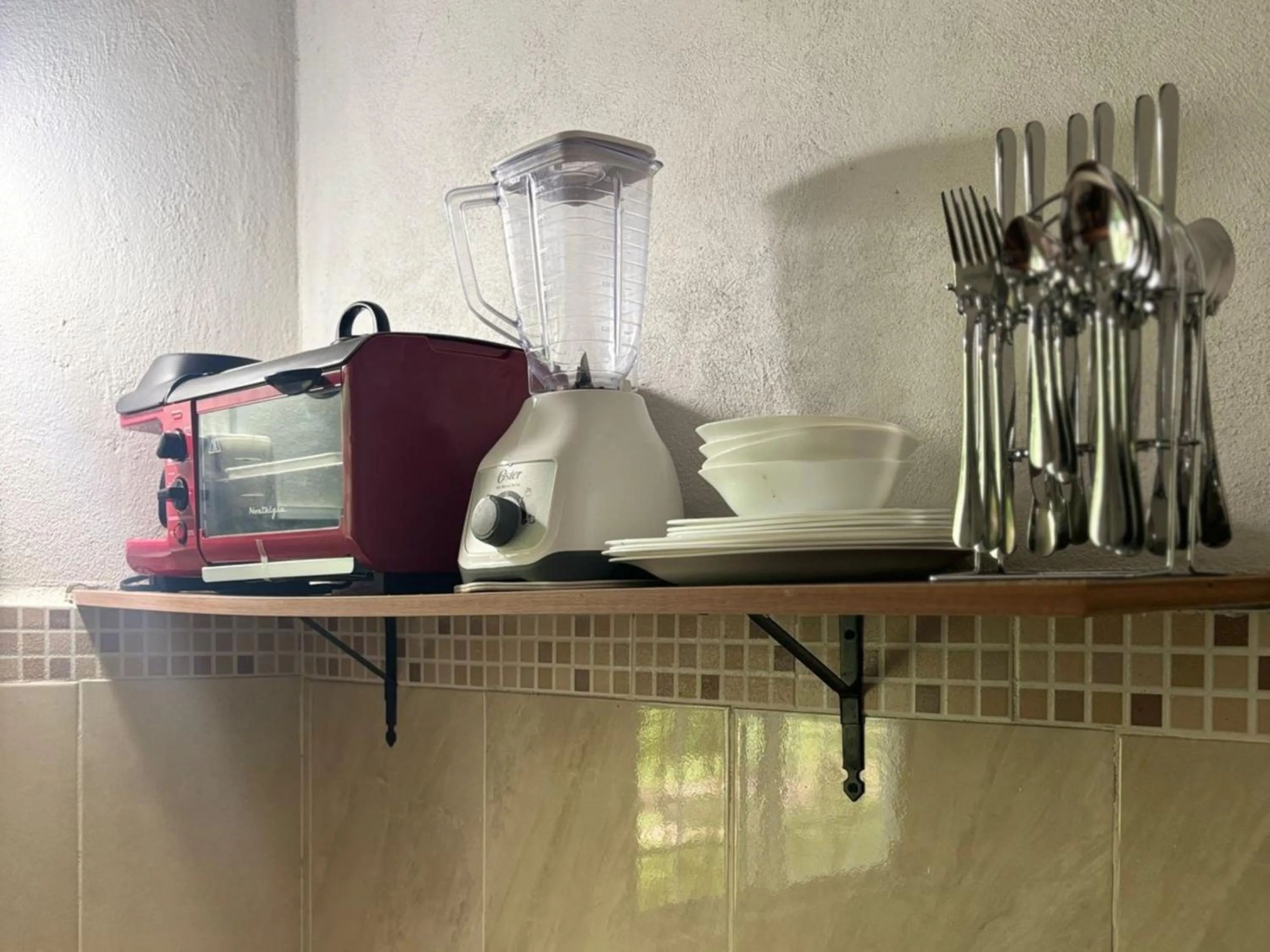 Kitchen or kitchenette in BACALAR INN Hotel