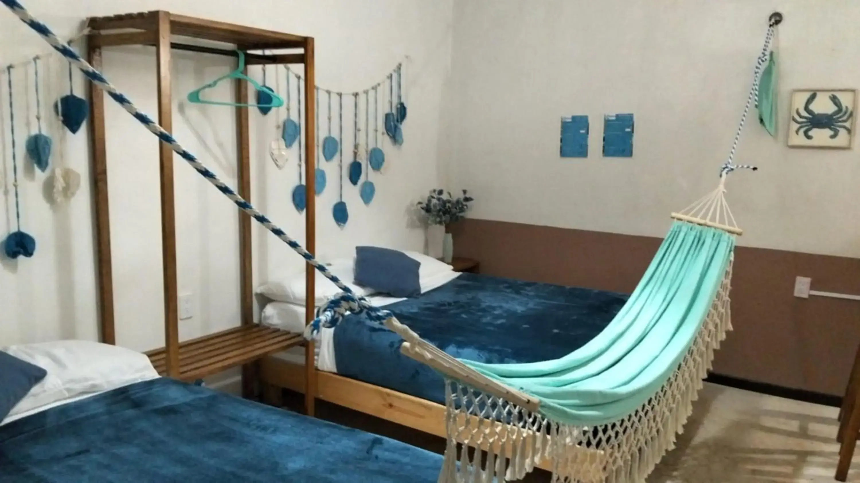 Bed in BACALAR INN Hotel Bed in BACALAR INN Hotel