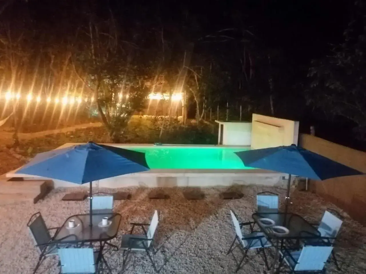 Swimming pool in BACALAR INN Hotel Swimming pool in BACALAR INN Hotel