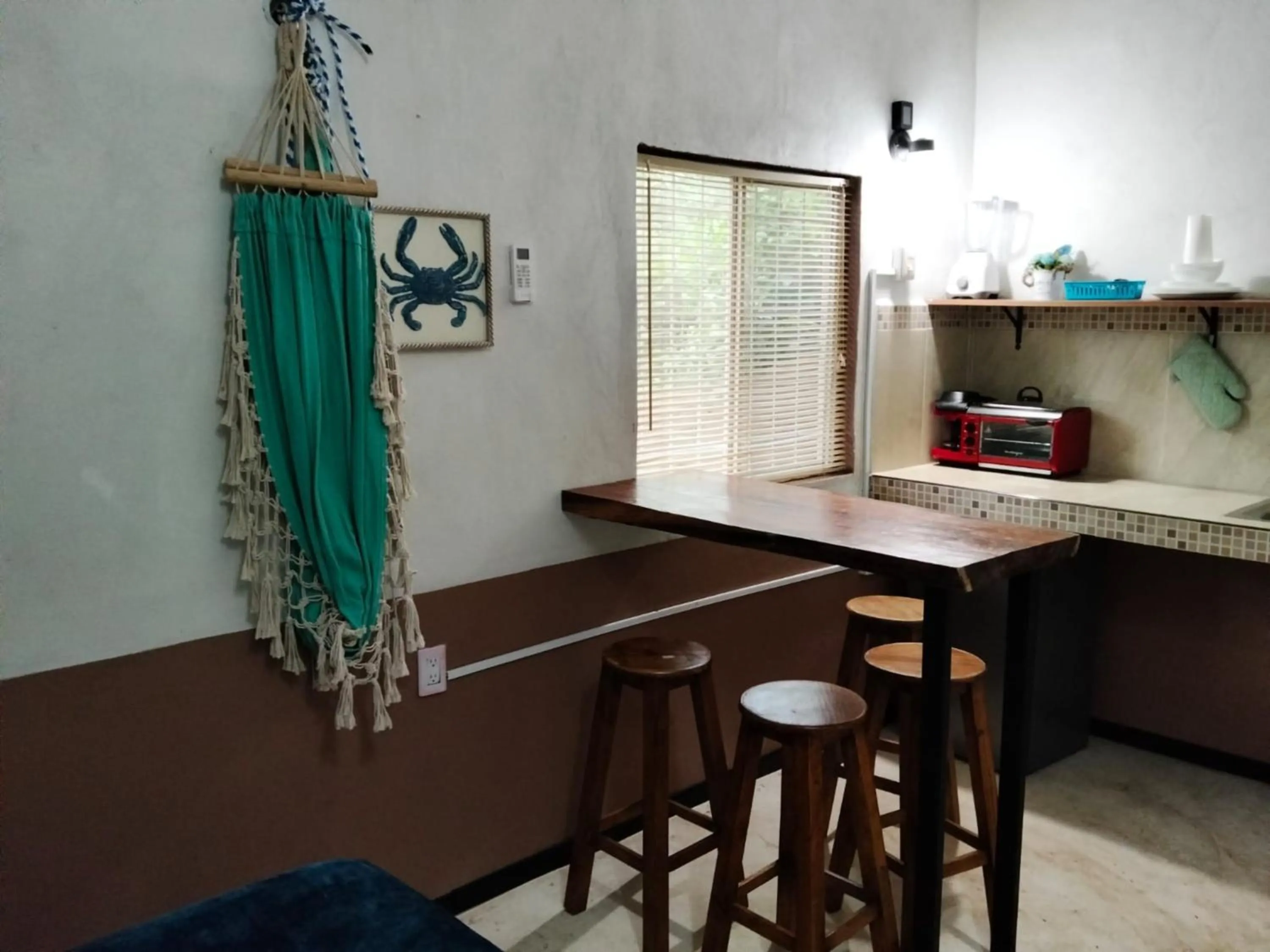 Kitchen or kitchenette in BACALAR INN Hotel