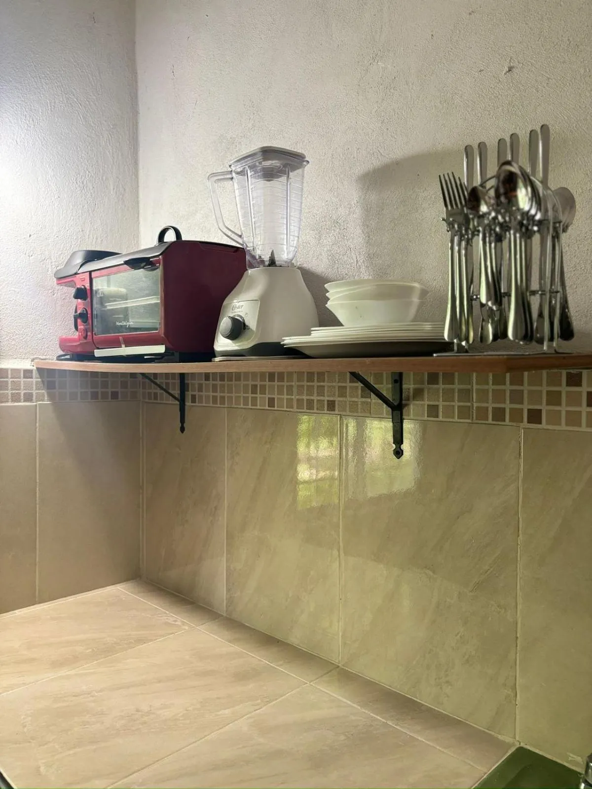 Kitchen or kitchenette in BACALAR INN Hotel