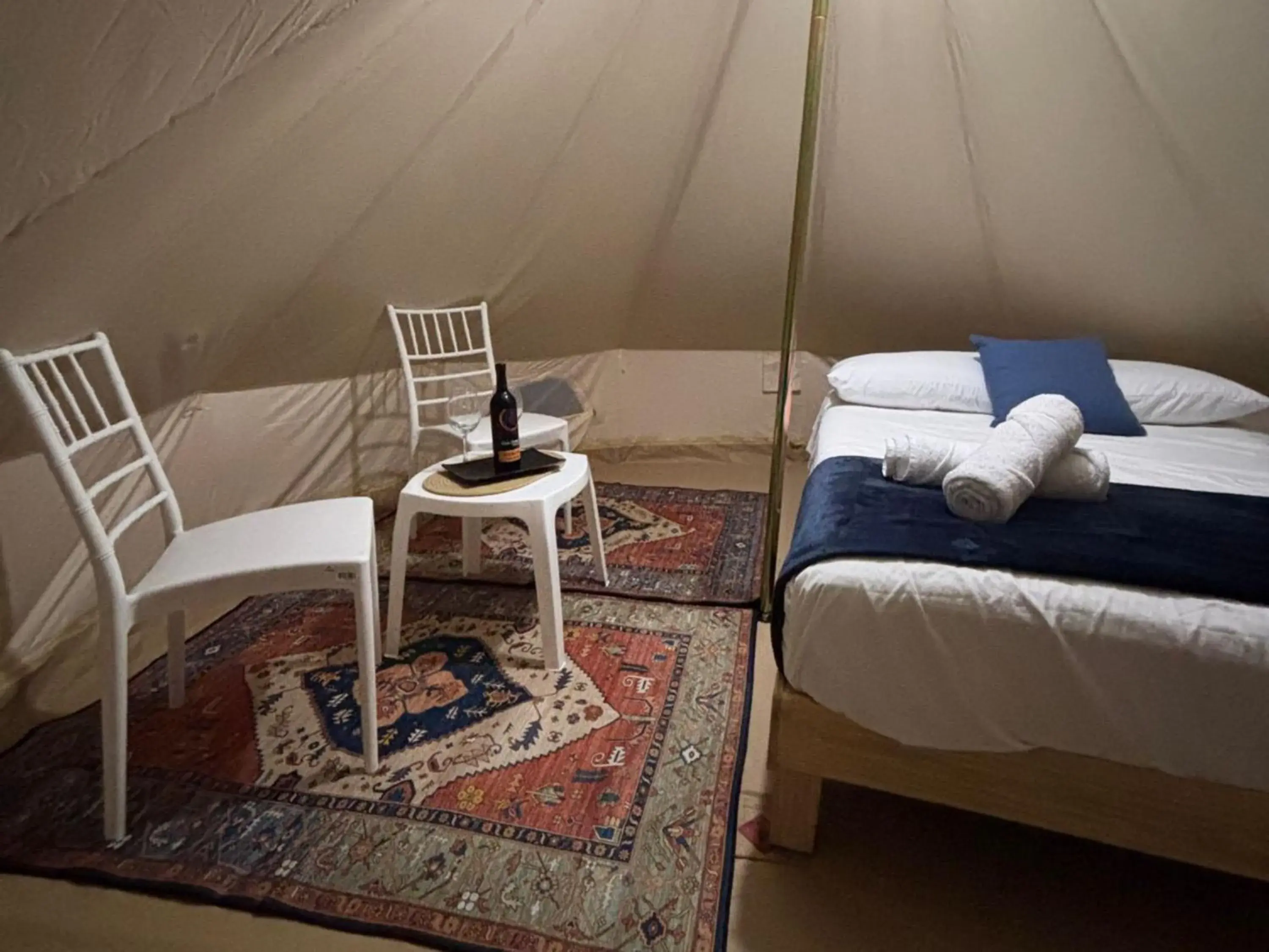 Bed in BACALAR INN Hotel Bed in BACALAR INN Hotel