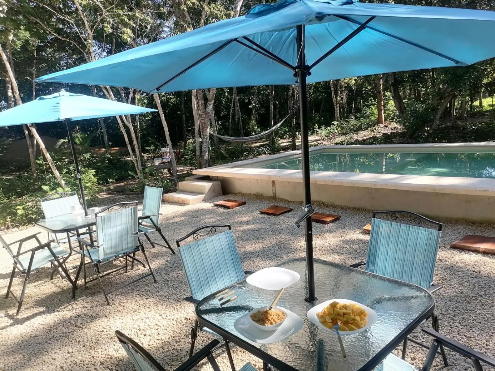Dining area in BACALAR INN Hotel