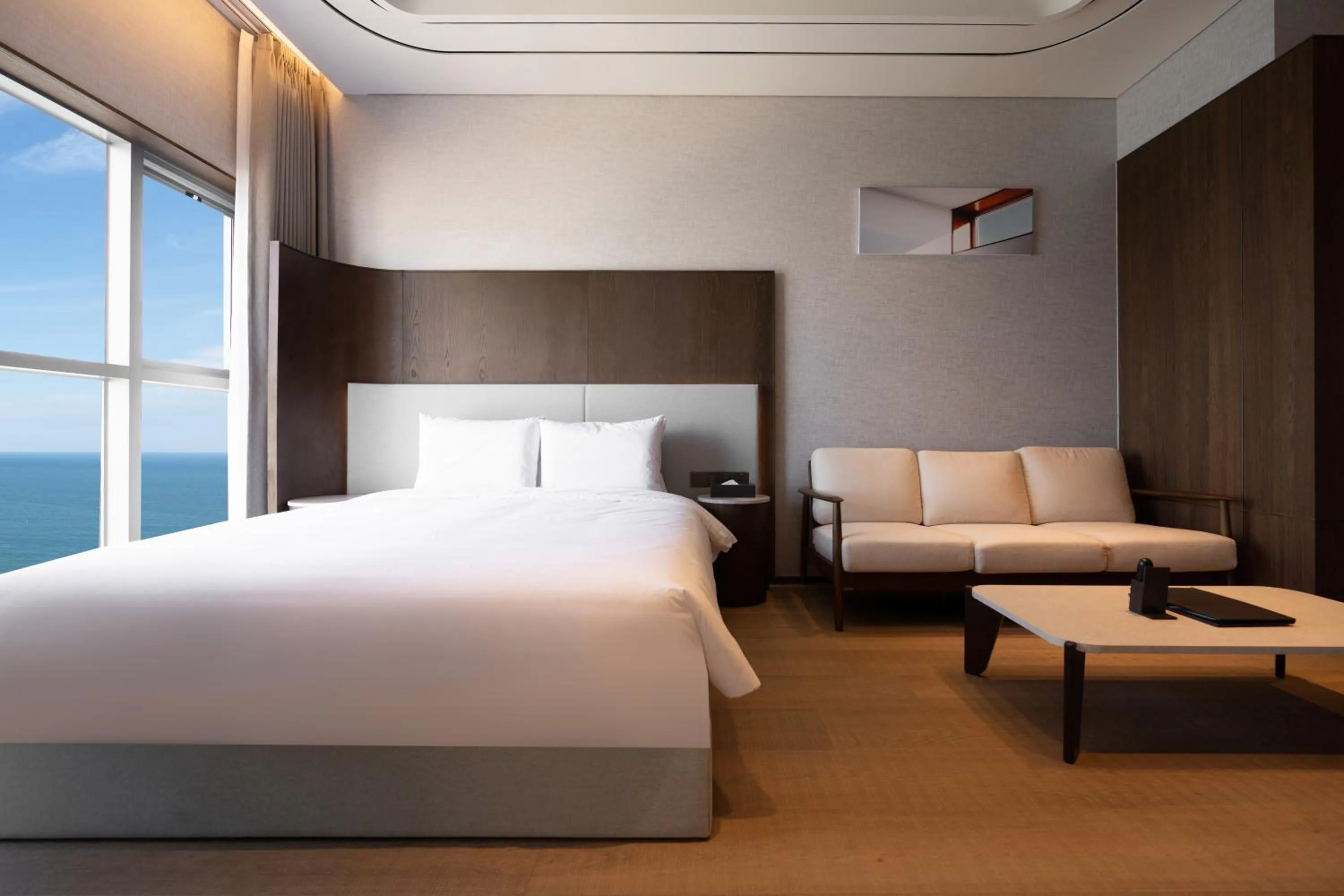 Bed in Mer de laube Hotel