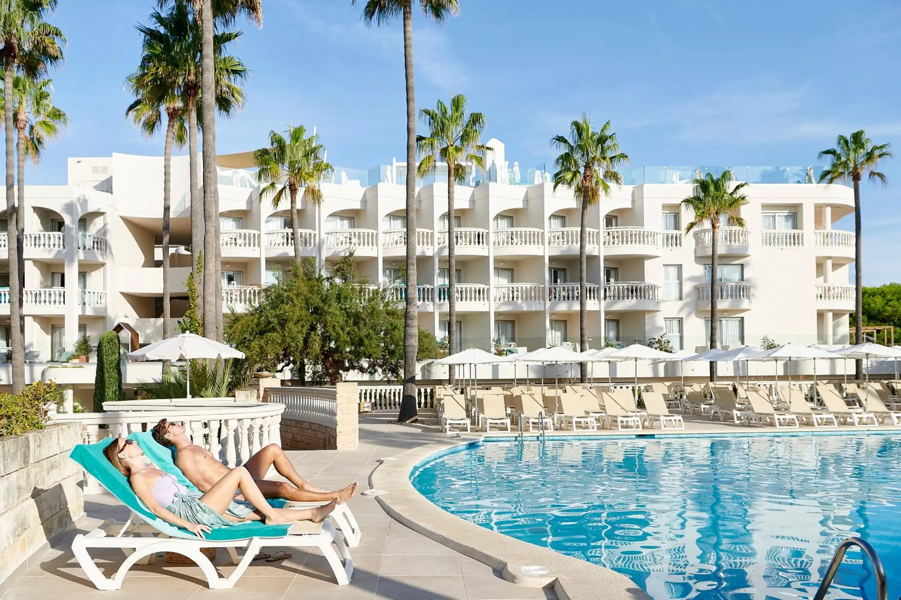 Swimming pool in Iberostar Selection Albufera Playa All Inclusive Swimming pool in Iberostar Selection Albufera Playa All Inclusive