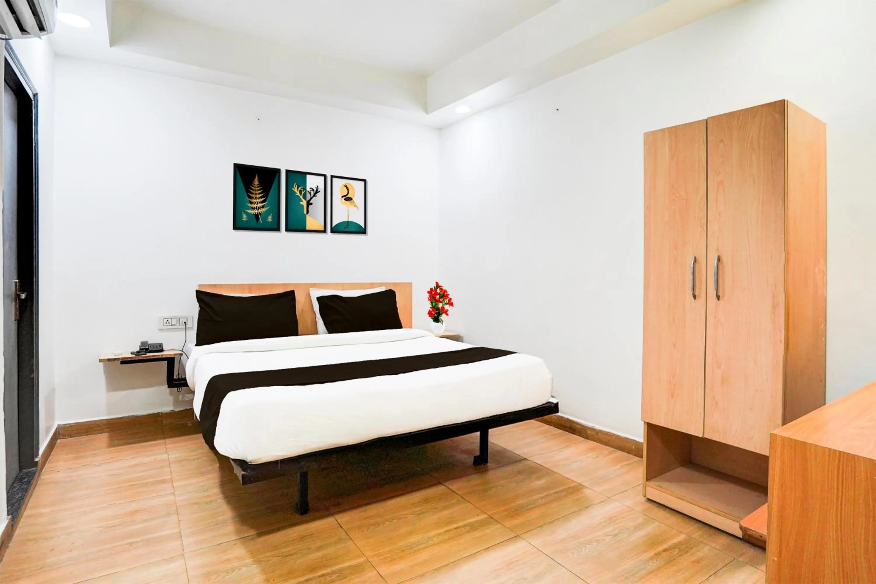 Bedroom, Bed in Collection O Vasundhara Enclave Delhi