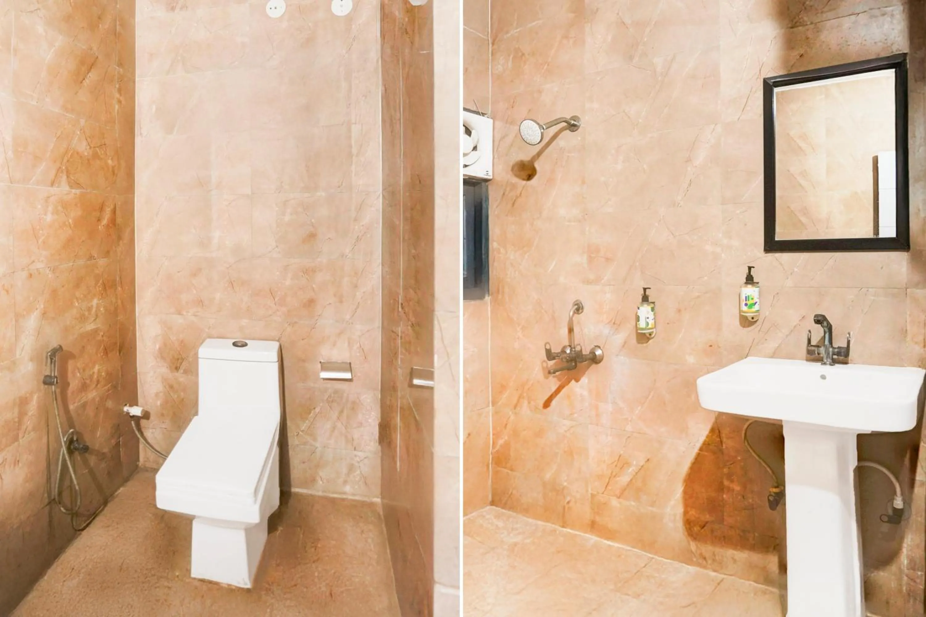 Bathroom in Collection O Vasundhara Enclave Delhi