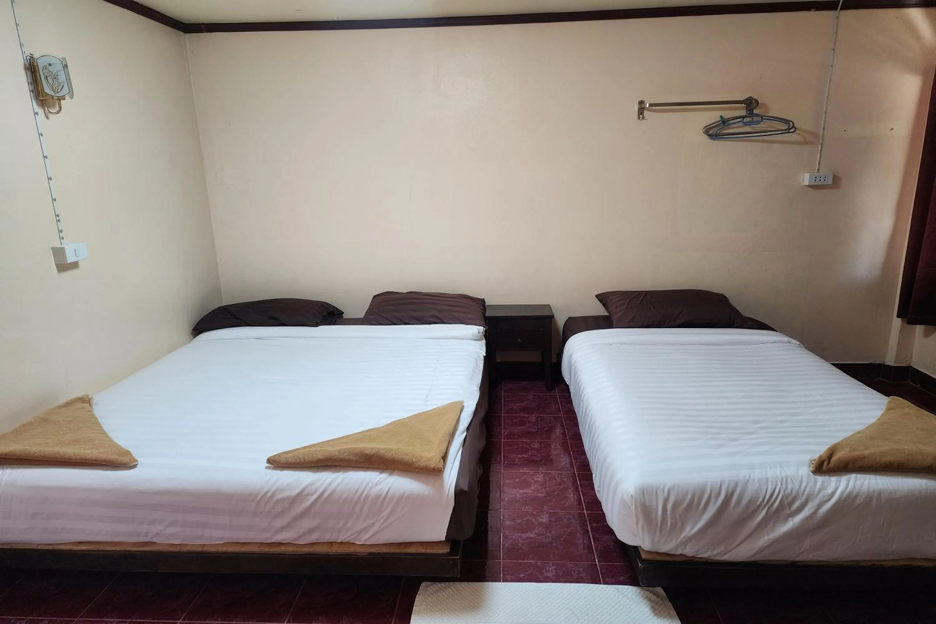 Bedroom, Bed in My Pumpkin Bungalow Krabi