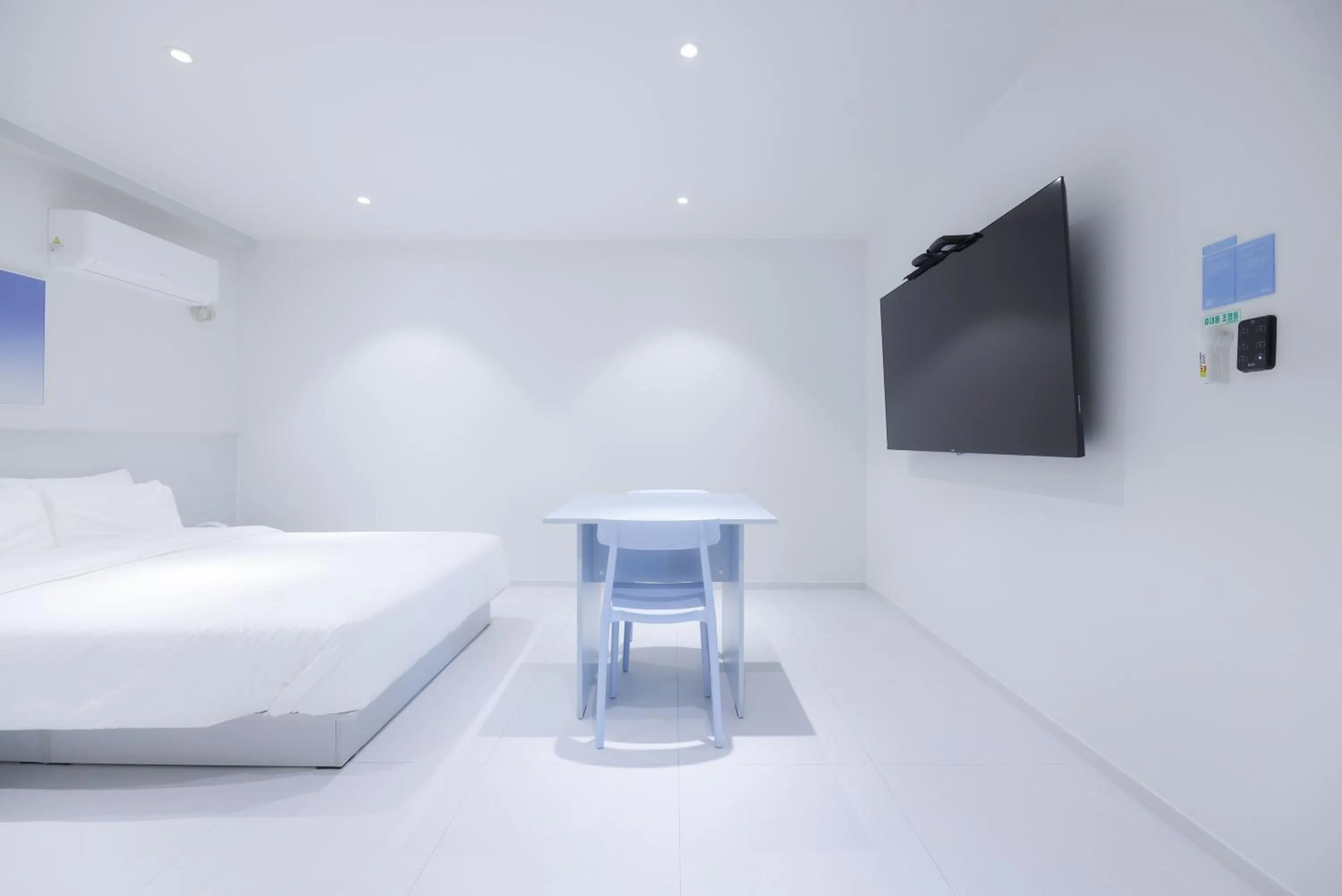 Bed in Anook Air Hotel Chuncheon