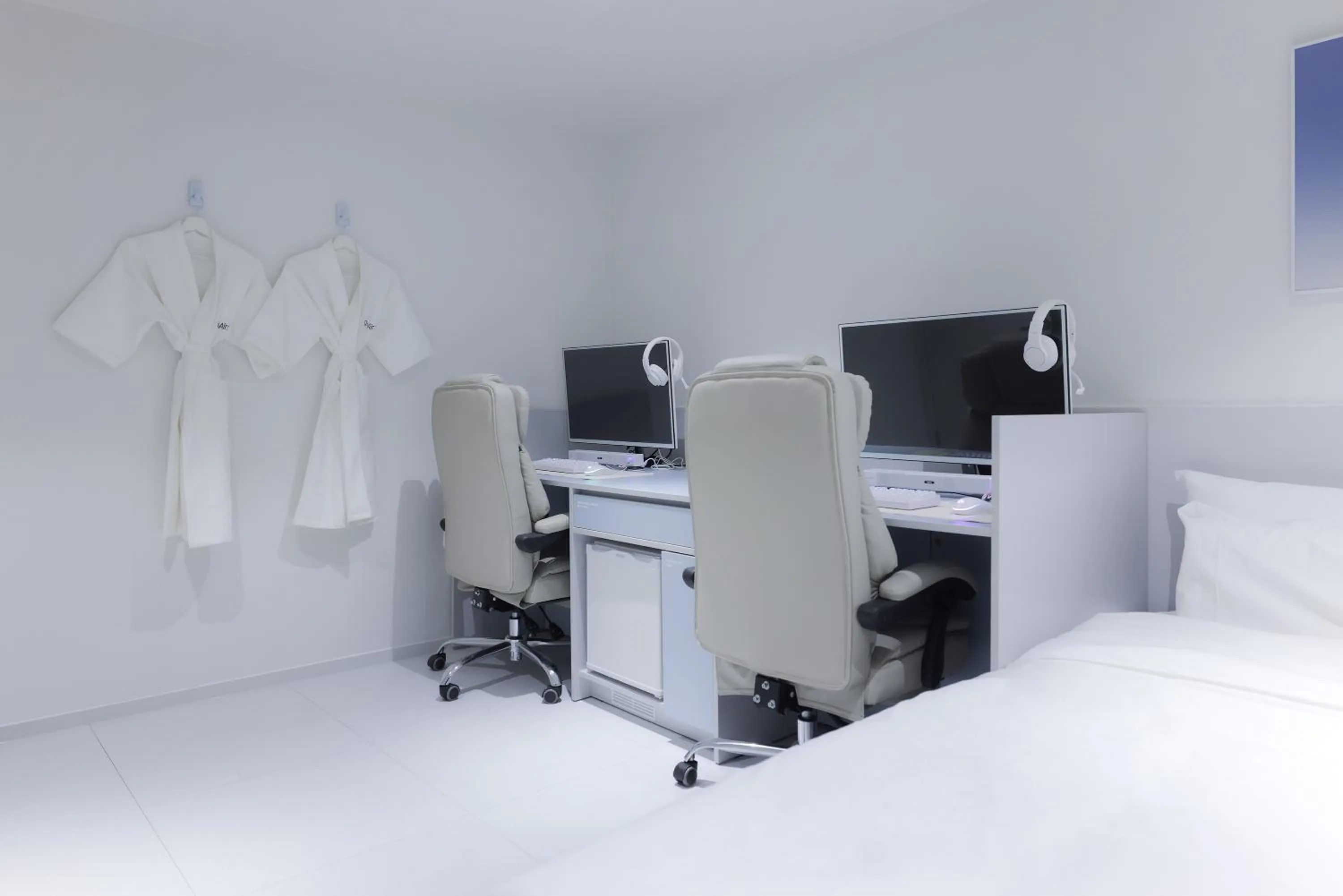 Bed in Anook Air Hotel Chuncheon