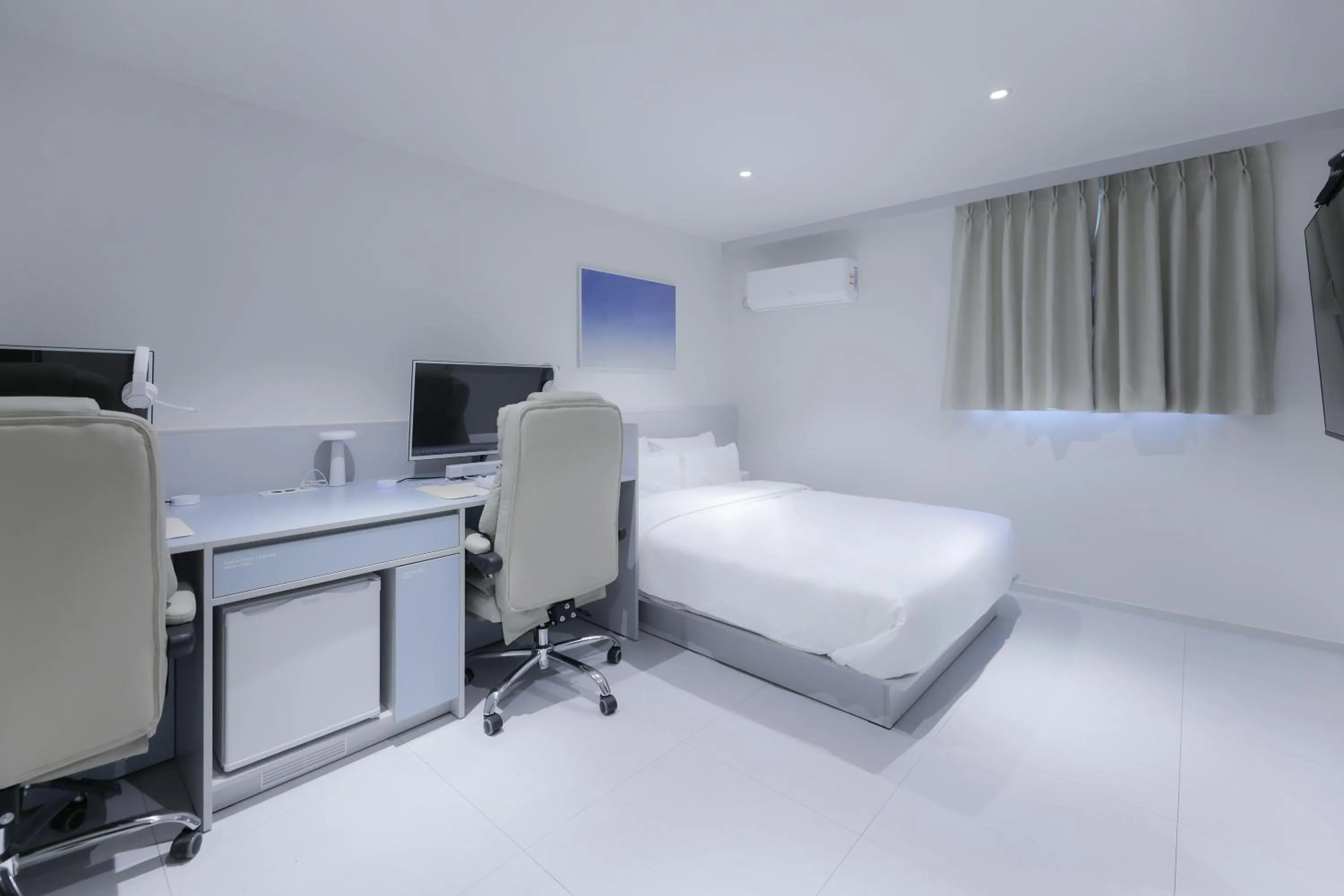 Bed in Anook Air Hotel Chuncheon