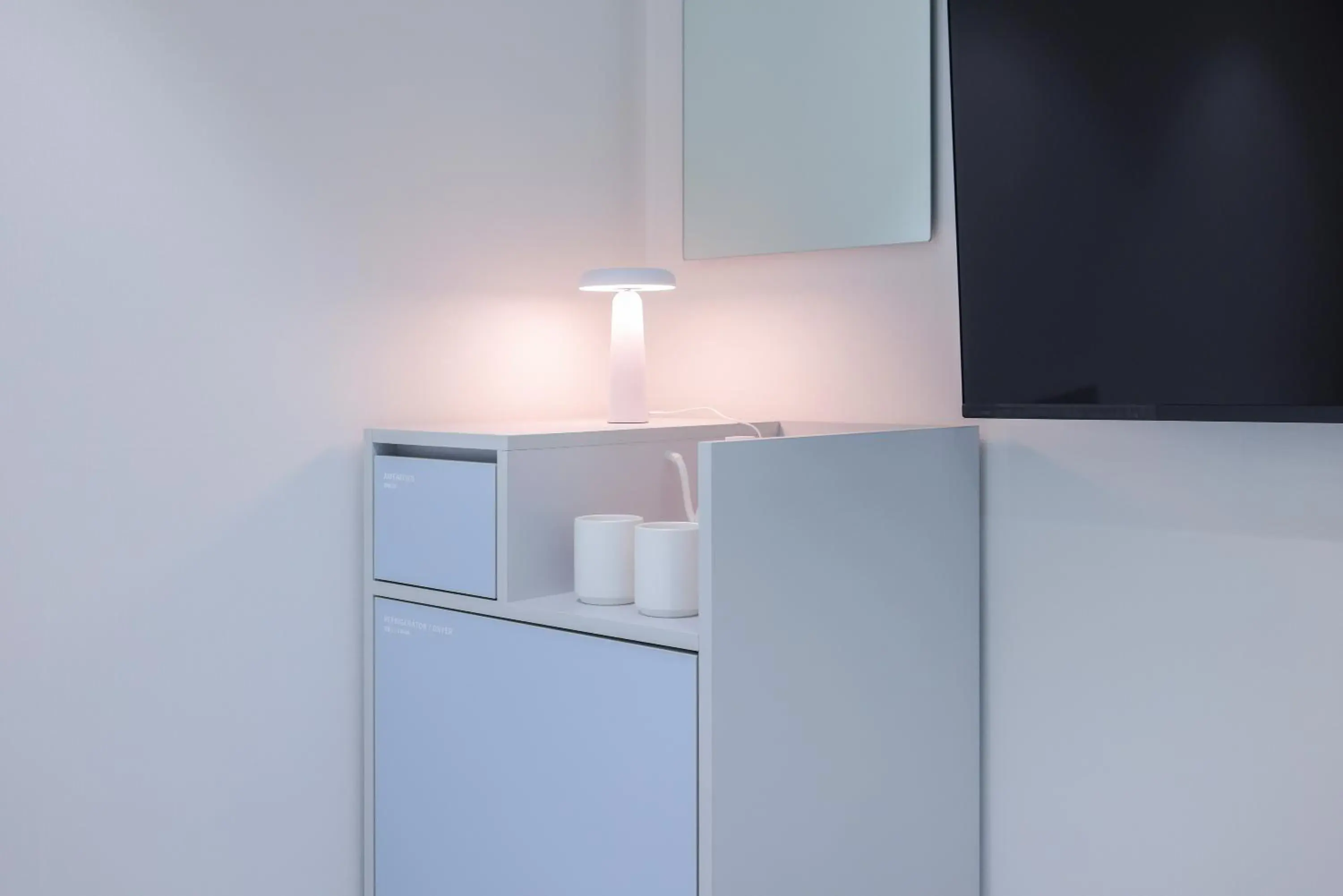 minibar in Anook Air Hotel Chuncheon minibar in Anook Air Hotel Chuncheon