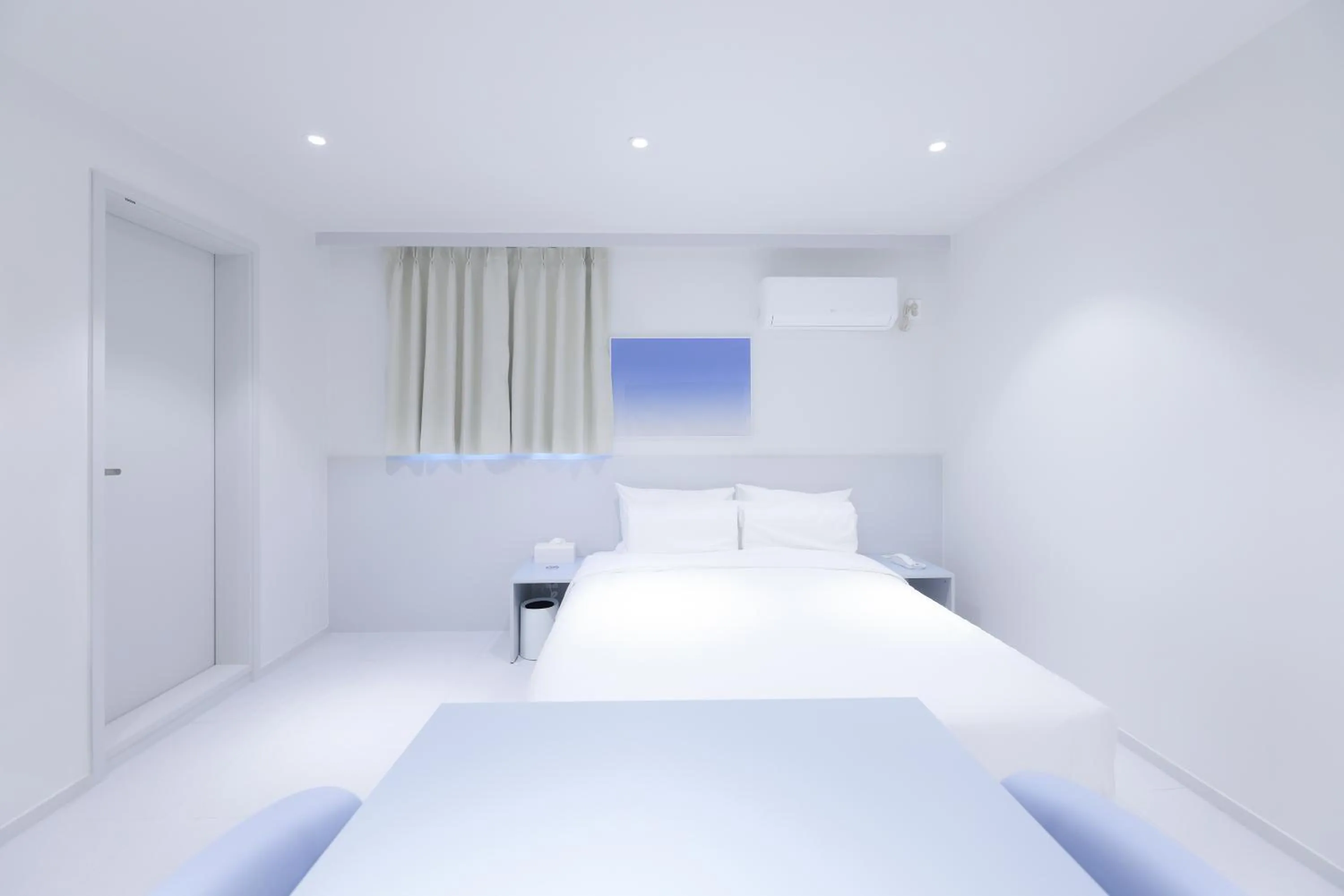 Bed in Anook Air Hotel Chuncheon