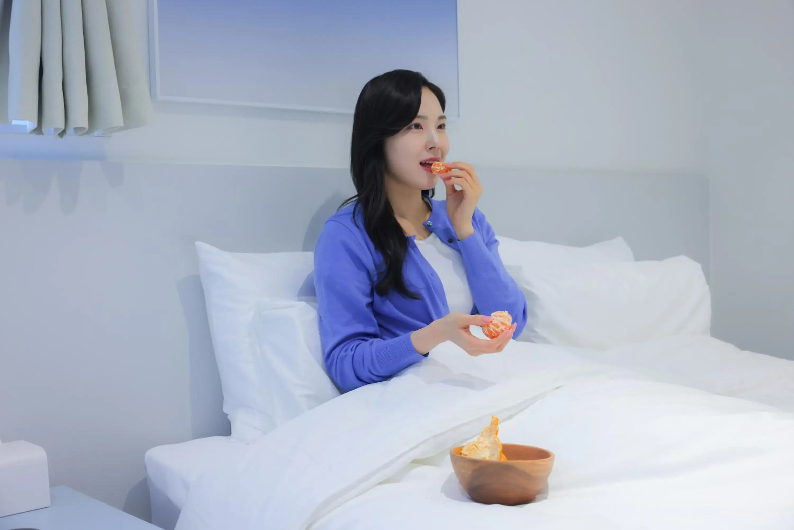 Bed in Anook Air Hotel Chuncheon Bed in Anook Air Hotel Chuncheon