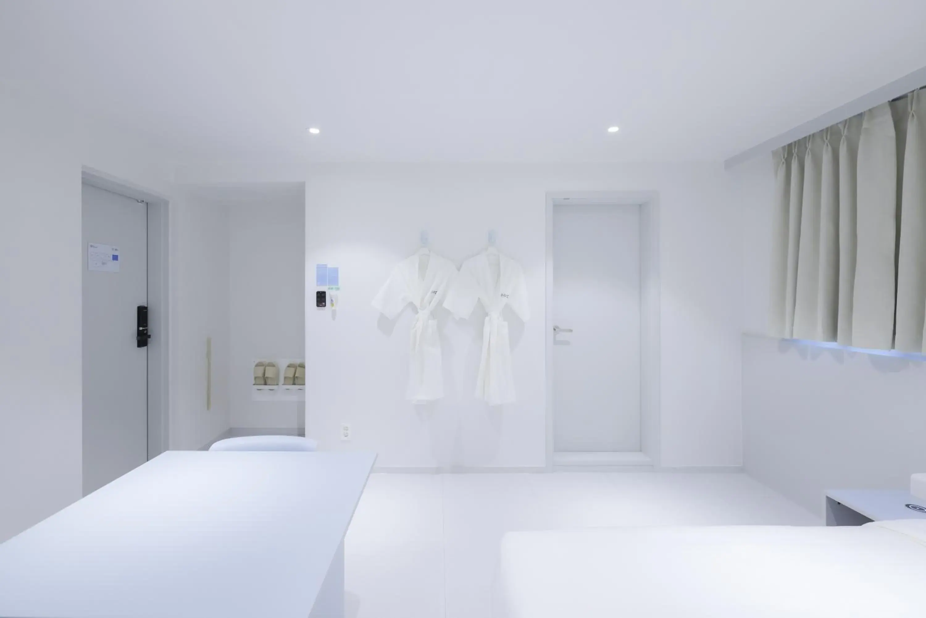 Bed in Anook Air Hotel Chuncheon Bed in Anook Air Hotel Chuncheon